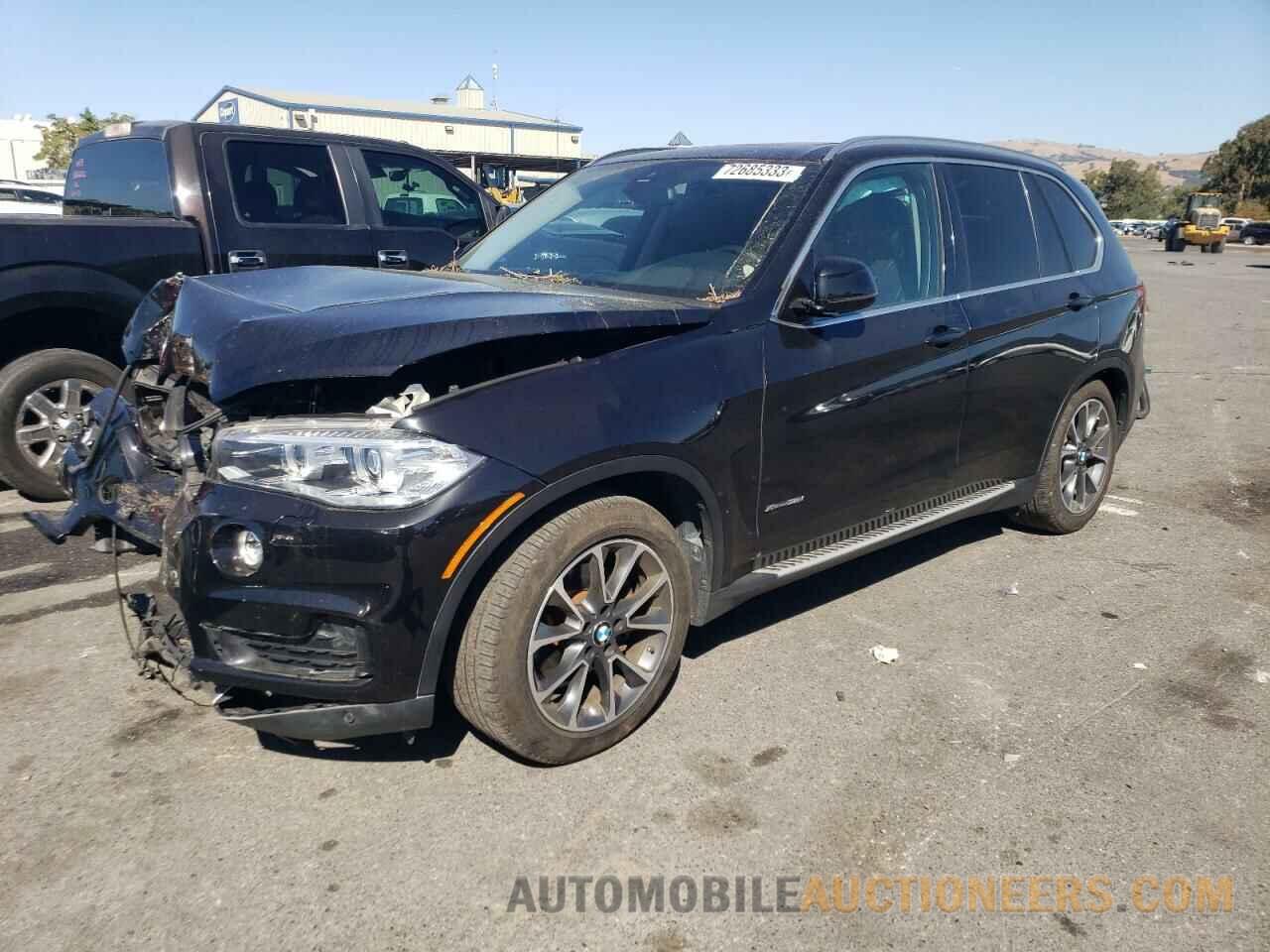 5UXKR0C54F0P01346 BMW X5 2015