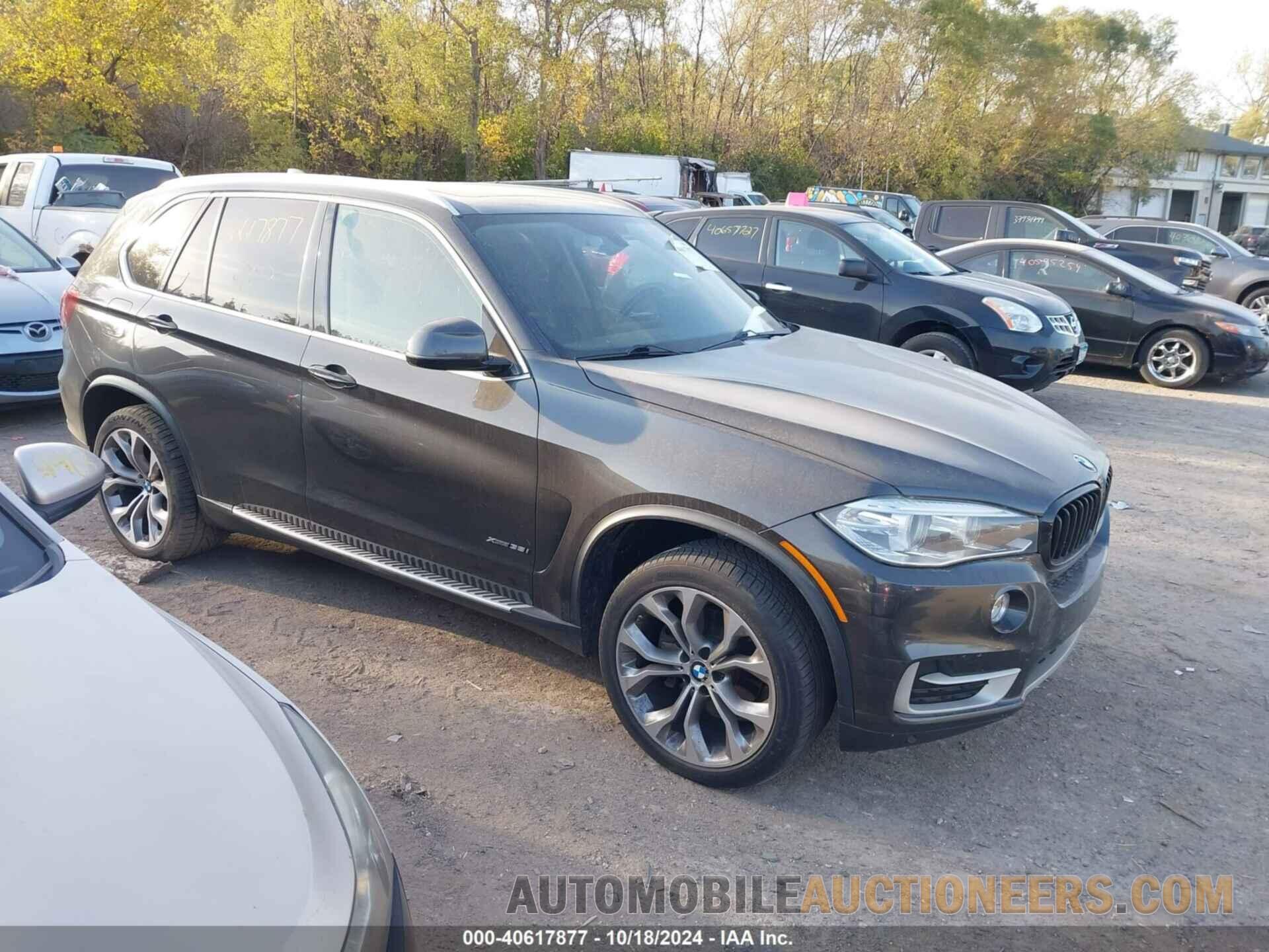 5UXKR0C55F0K55451 BMW X5 2015