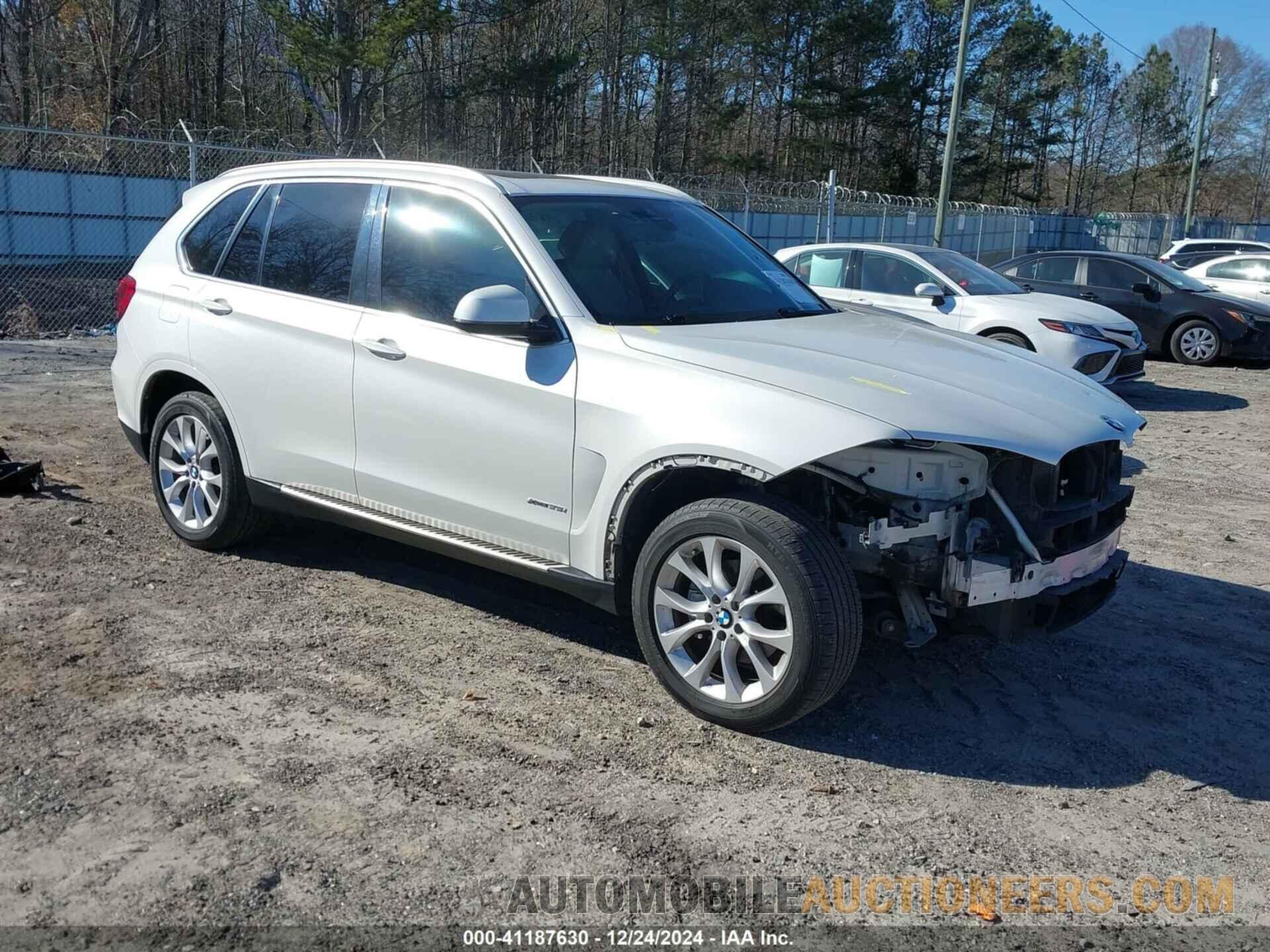 5UXKR0C55F0K59290 BMW X5 2015