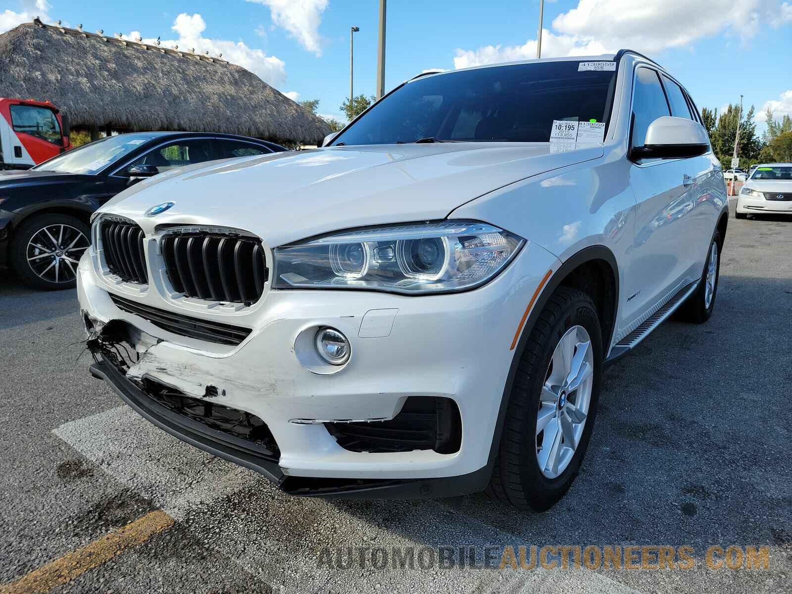 5UXKR0C55F0P11450 BMW X5 2015