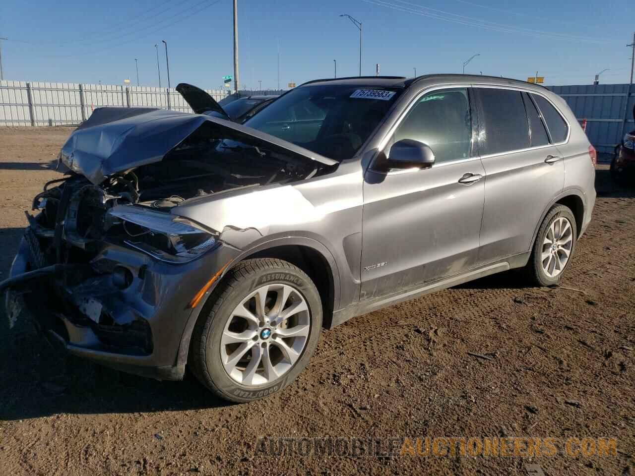 5UXKR0C56F0K57645 BMW X5 2015