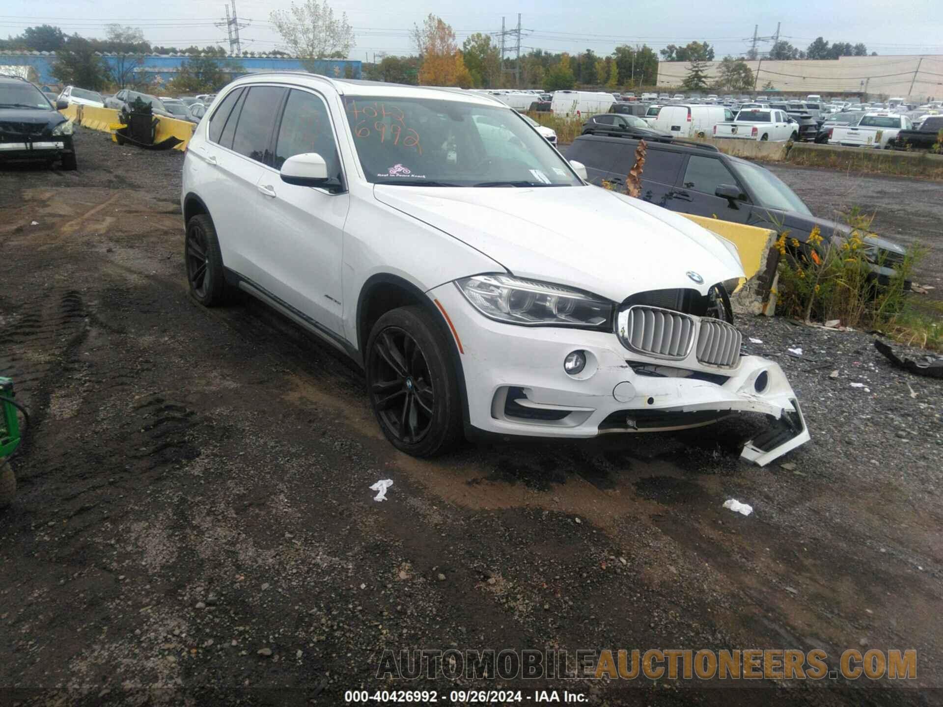 5UXKR0C56F0K63302 BMW X5 2015