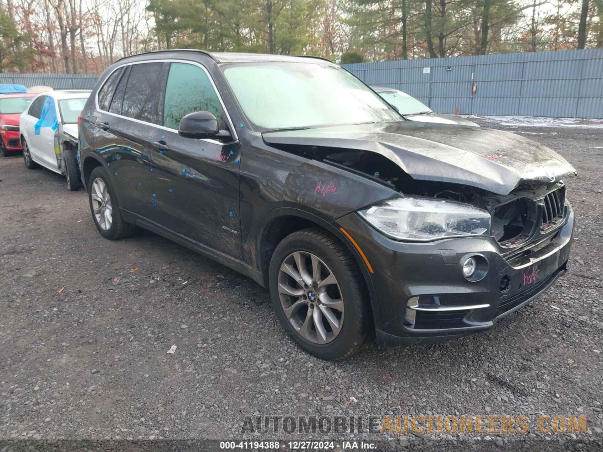 5UXKR0C56F0P04166 BMW X5 2015