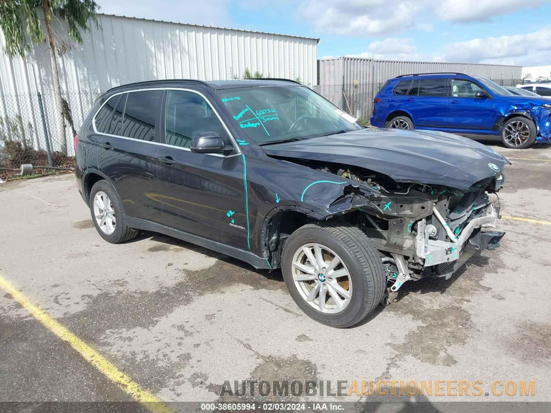 5UXKR0C57F0P02359 BMW X5 2015