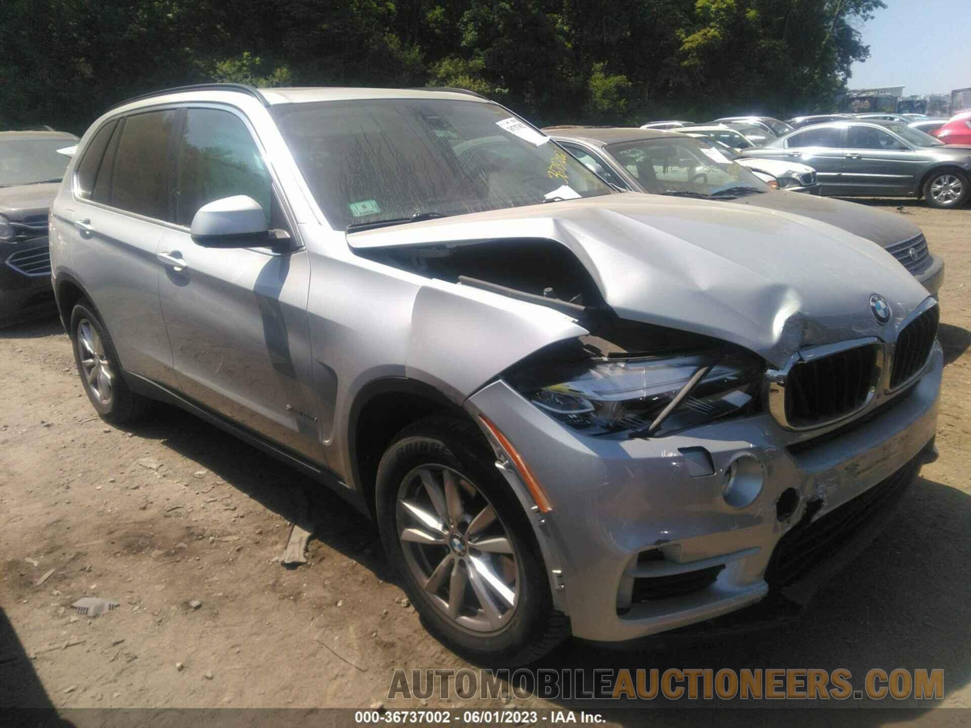 5UXKR0C57F0P11126 BMW X5 2015