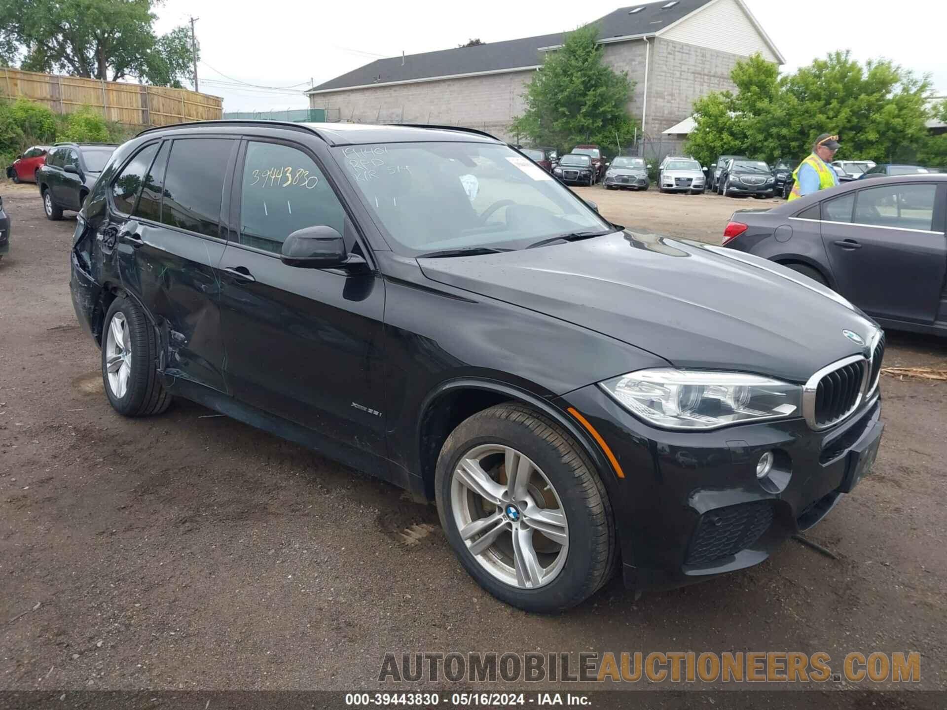 5UXKR0C58F0K71725 BMW X5 2015