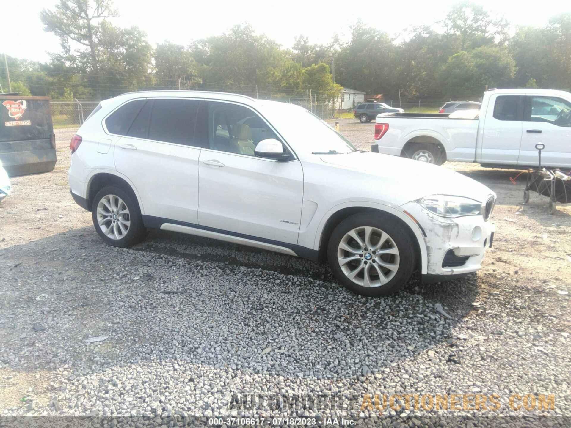 5UXKR0C58F0P10941 BMW X5 2015