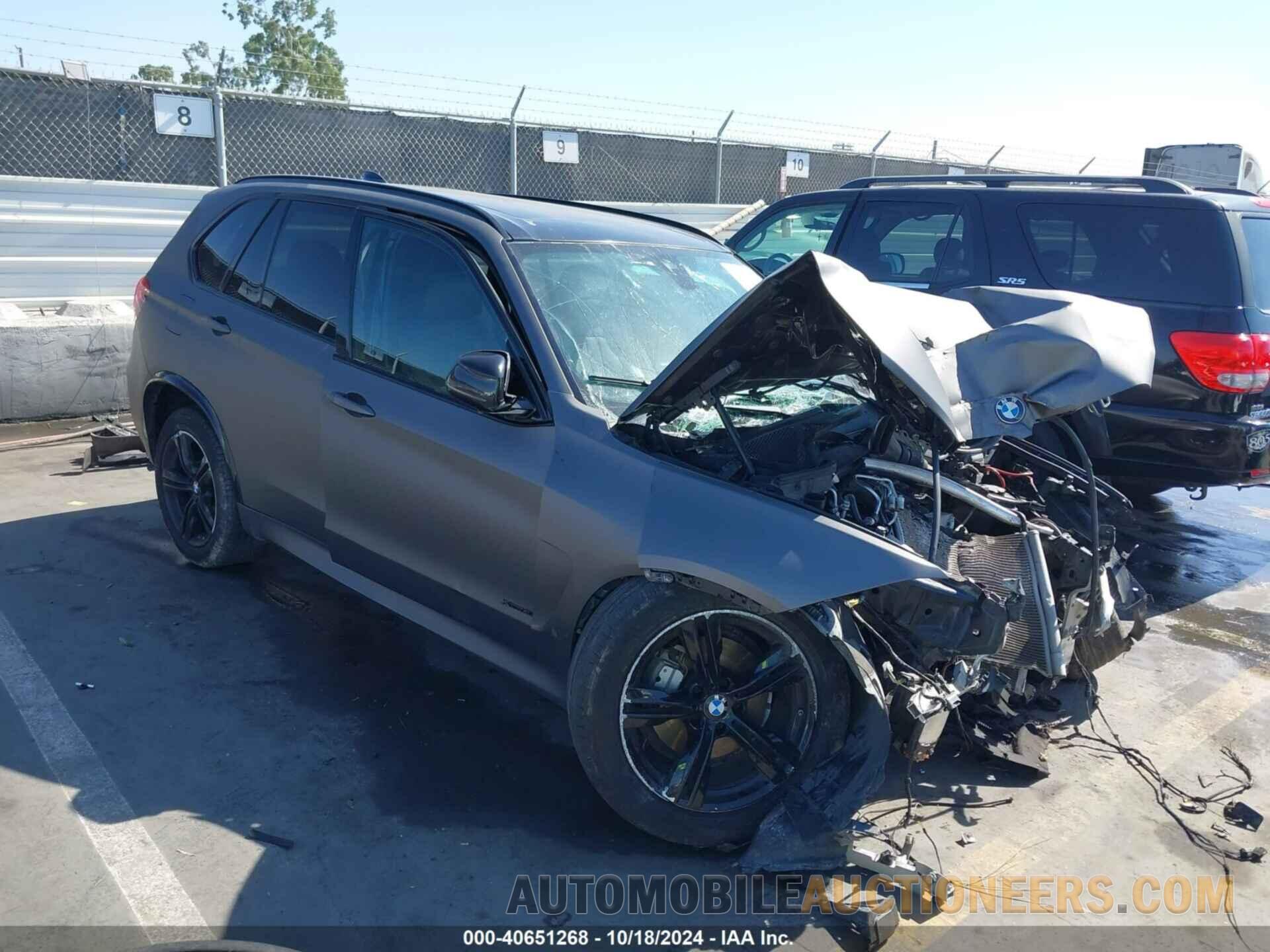 5UXKR0C59F0K55842 BMW X5 2015