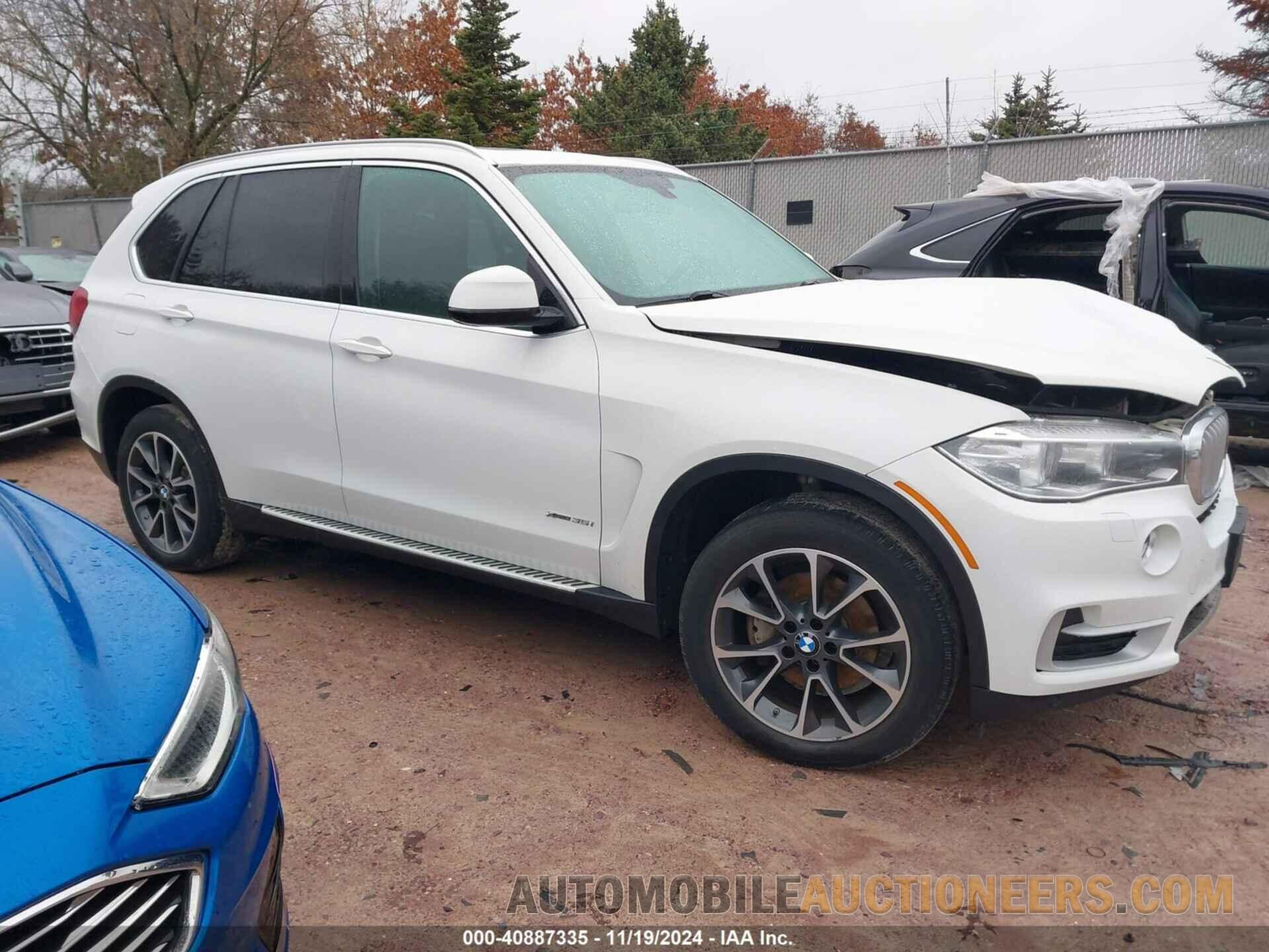 5UXKR0C59F0K57462 BMW X5 2015