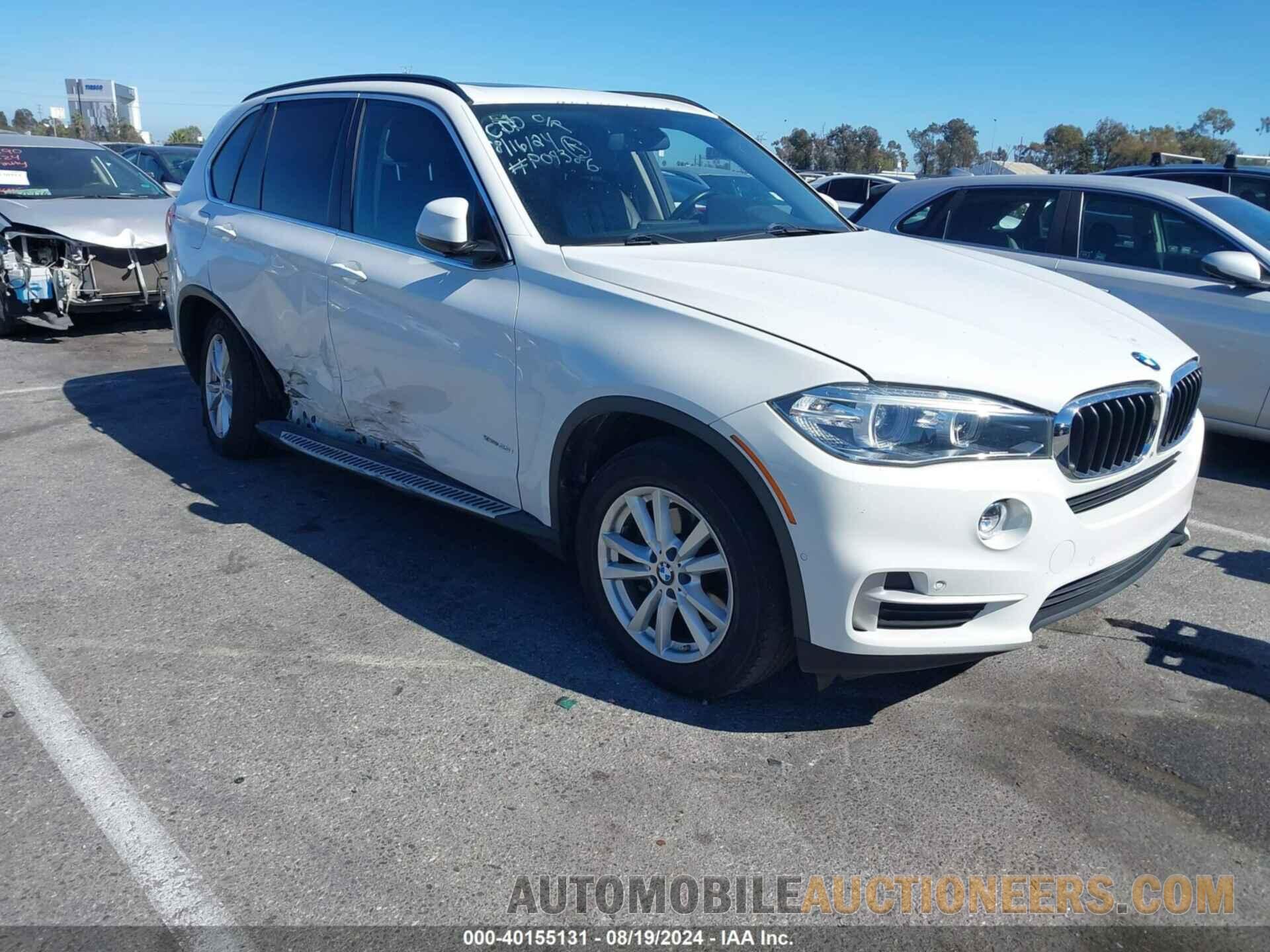 5UXKR0C59F0P04386 BMW X5 2015