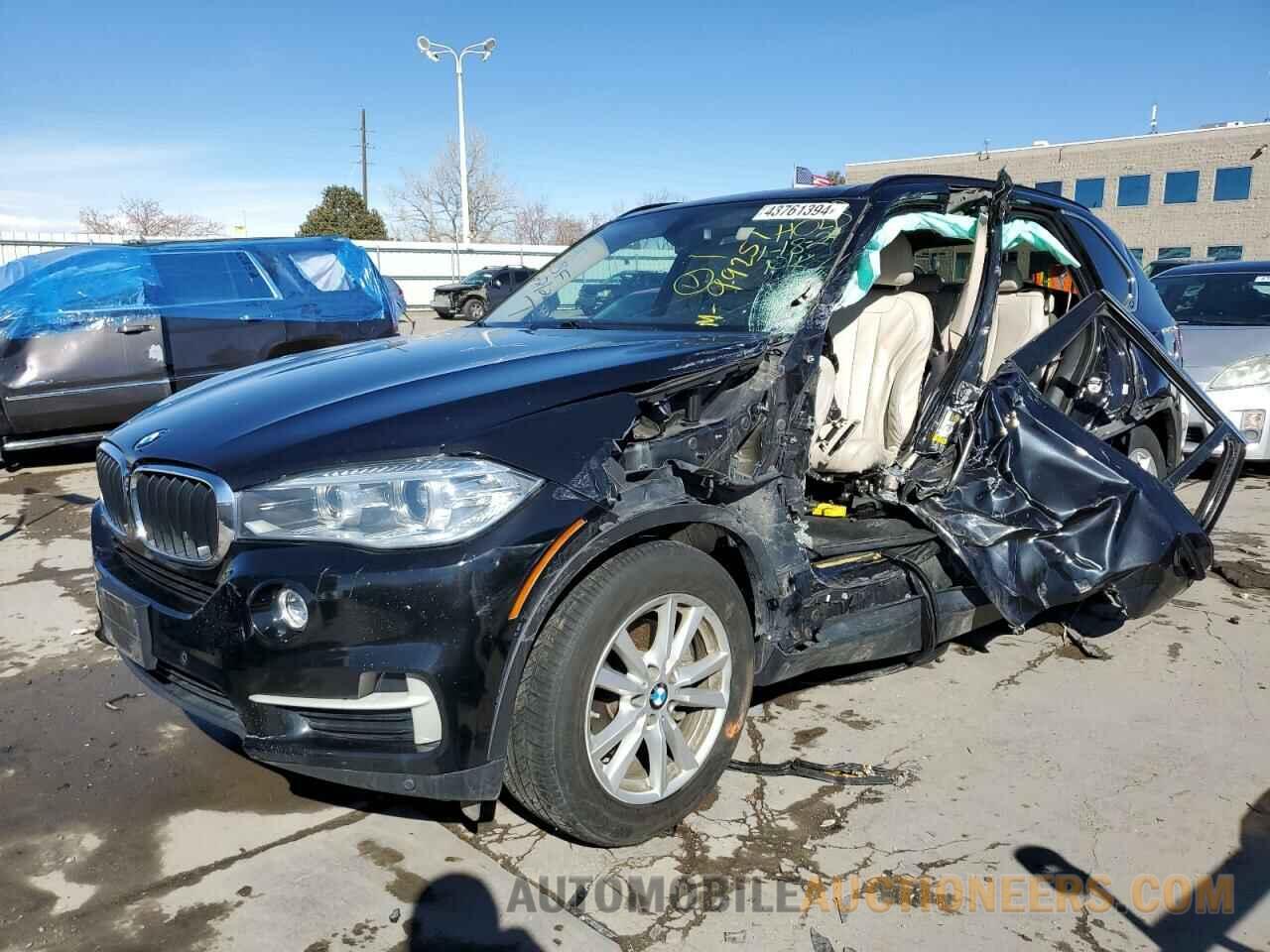 5UXKR0C59F0P07272 BMW X5 2015