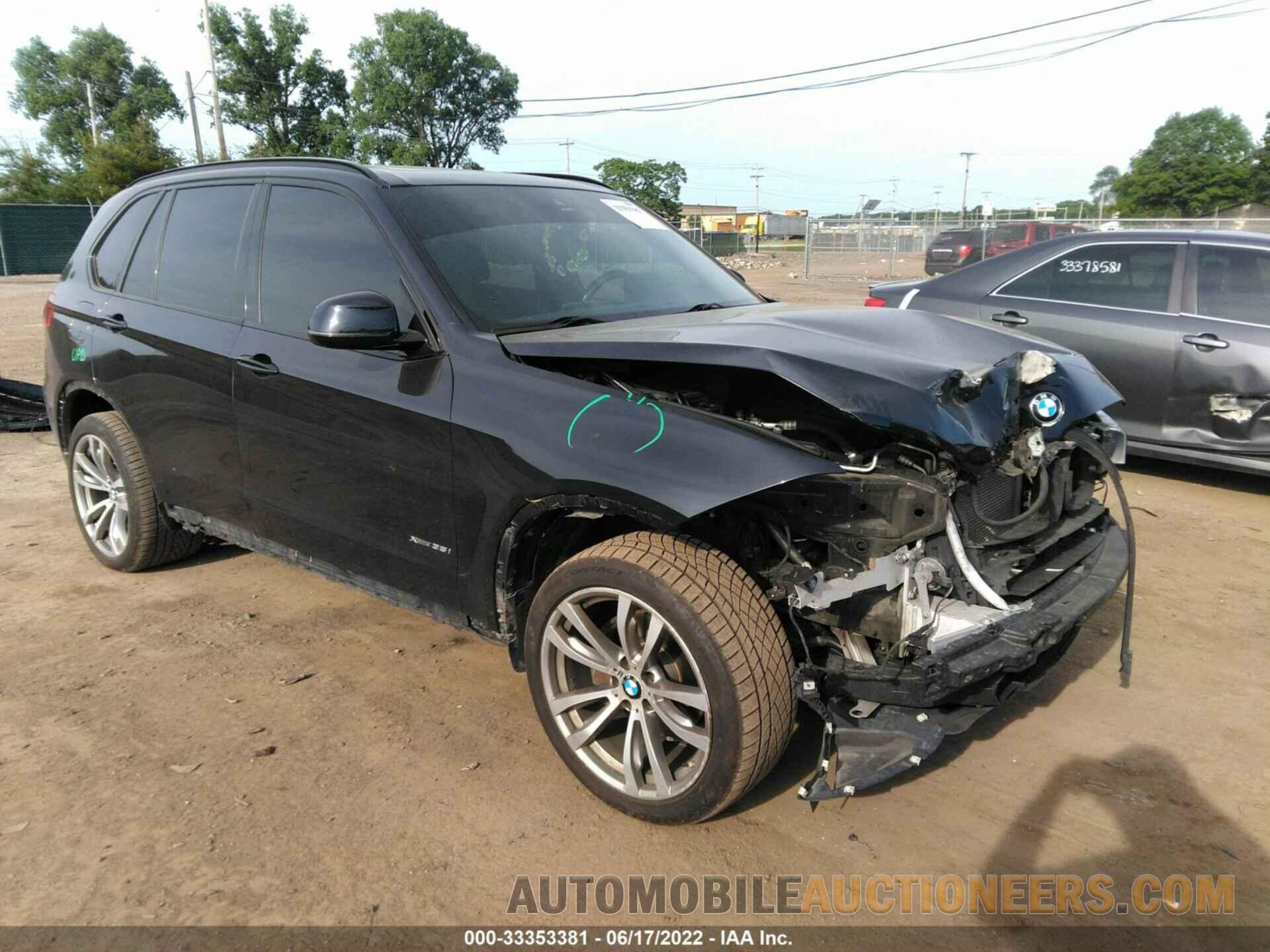 5UXKR0C5XF0K54571 BMW X5 2015