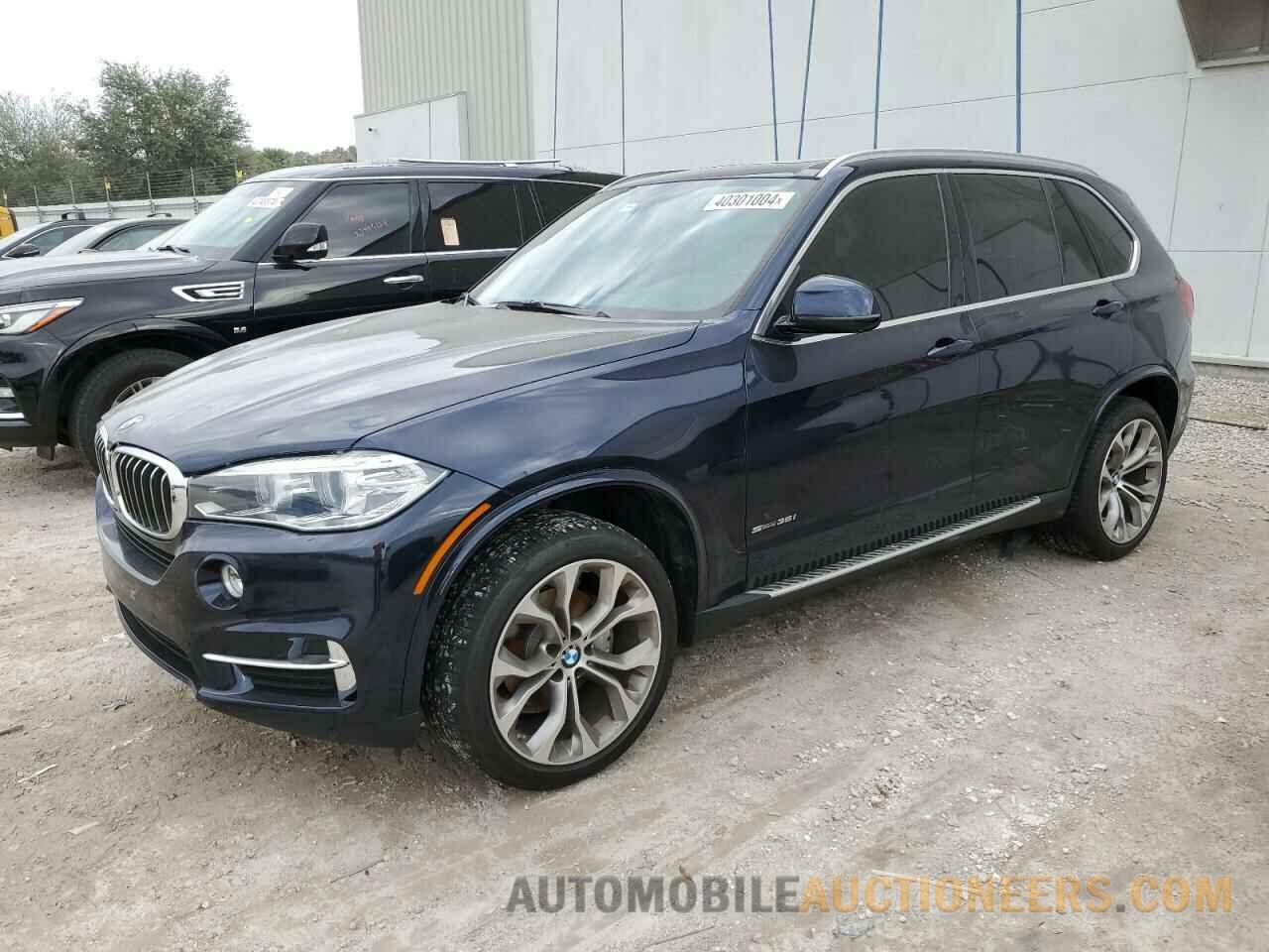 5UXKR2C35H0X06505 BMW X5 2017