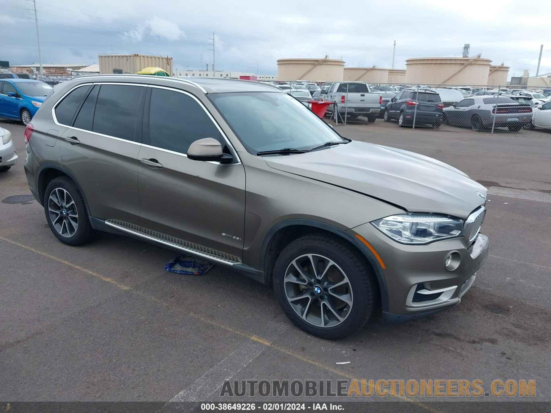 5UXKR2C3XH0X03468 BMW X5 2017