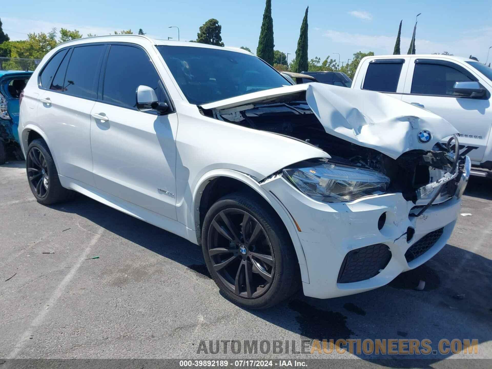 5UXKR2C50G0U17211 BMW X5 2016