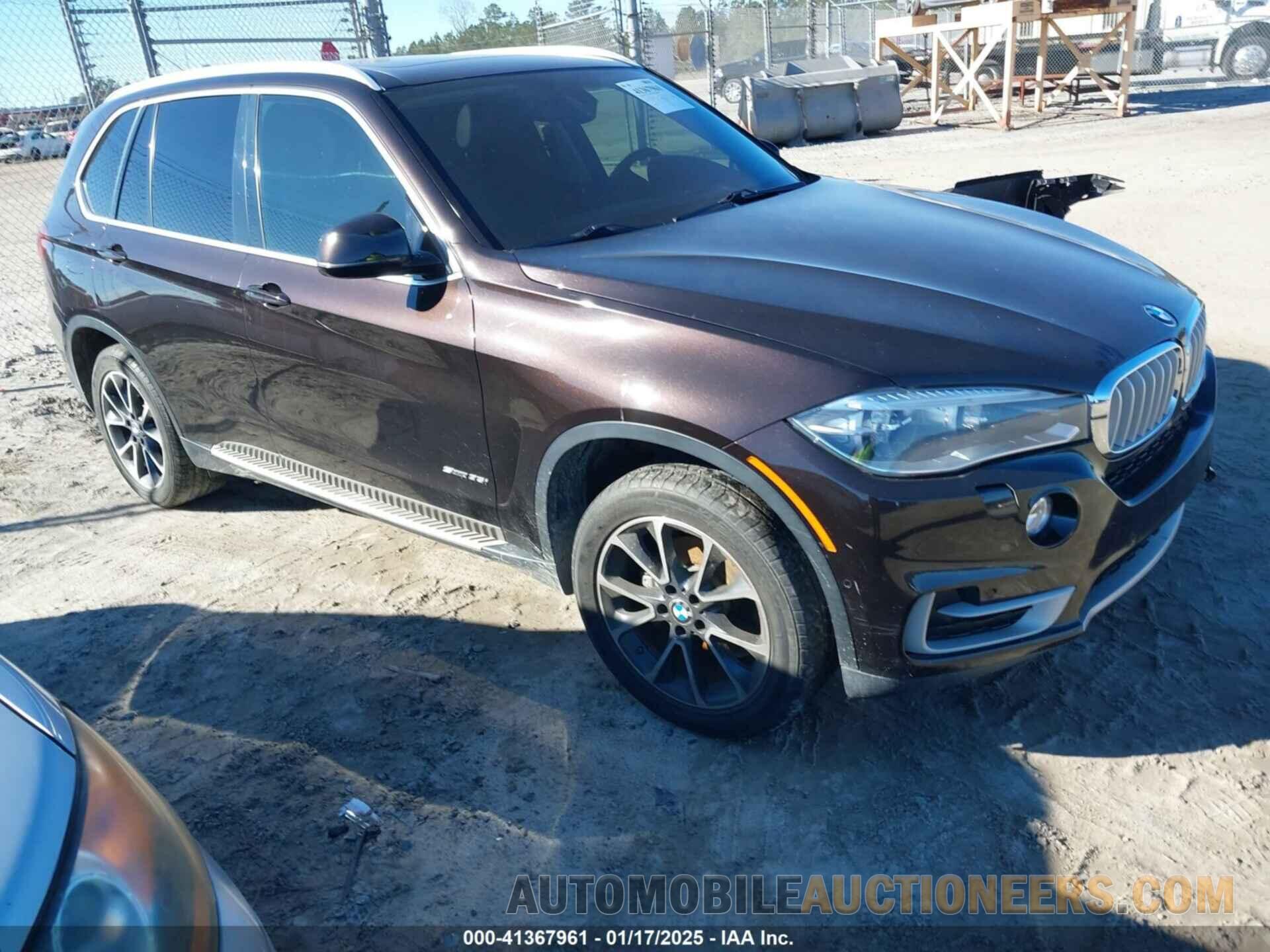 5UXKR2C51F0H34822 BMW X5 2015