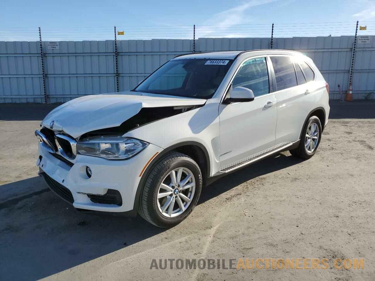 5UXKR2C52F0H38457 BMW X5 2015