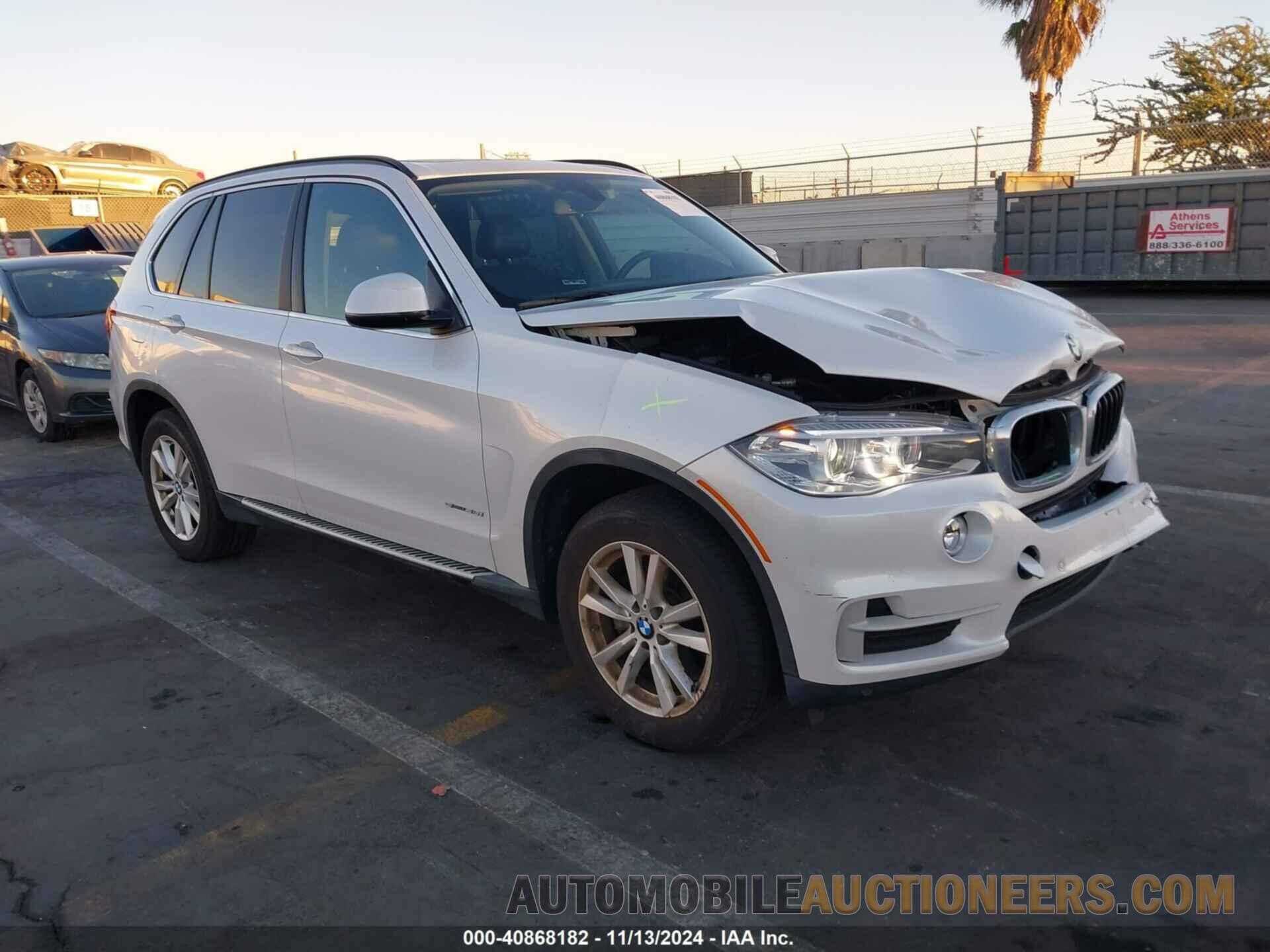 5UXKR2C52F0H40158 BMW X5 2015