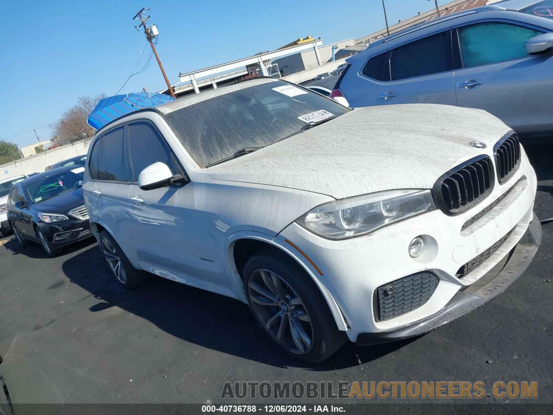 5UXKR2C54G0H42317 BMW X5 2016