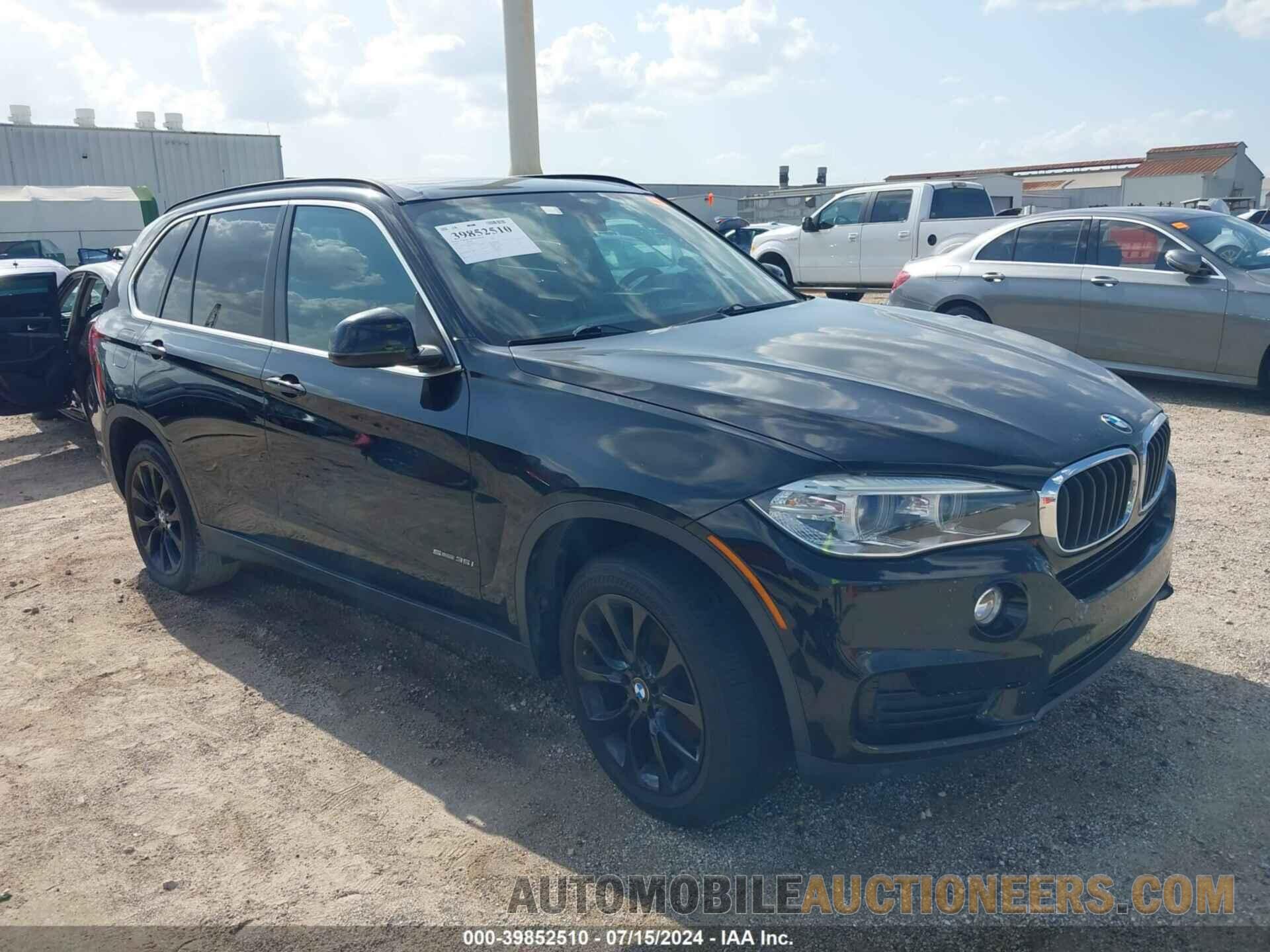 5UXKR2C55F0H37657 BMW X5 2015