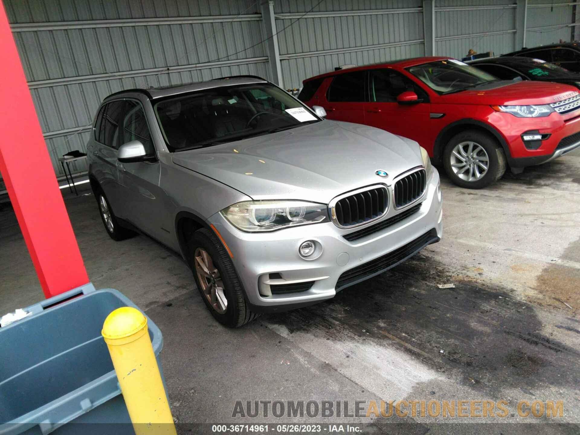 5UXKR2C56F0H39286 BMW X5 2015