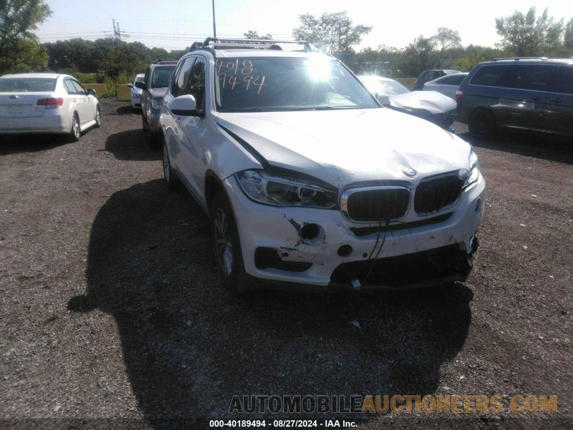 5UXKR2C57F0H37188 BMW X5 2015