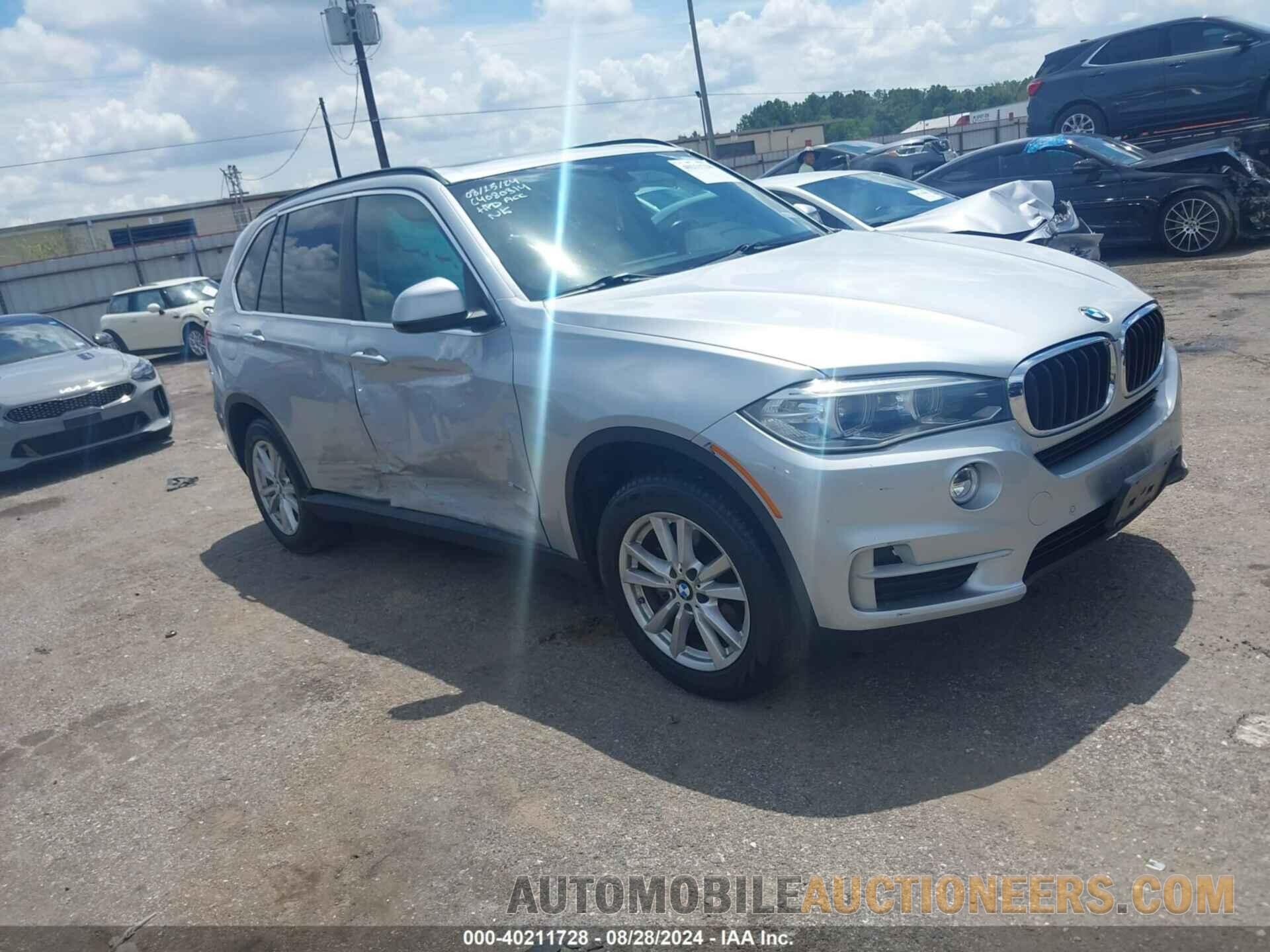 5UXKR2C58F0H39726 BMW X5 2015