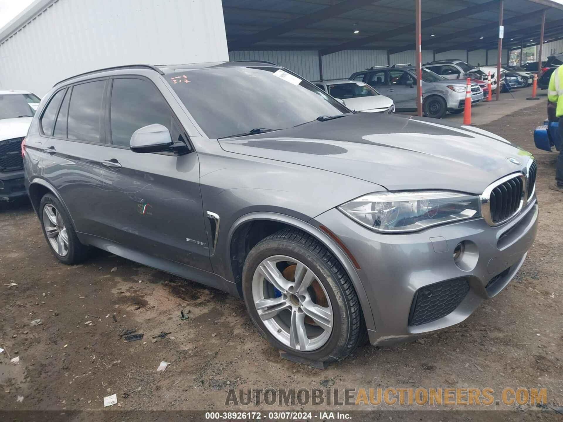 5UXKR2C59F0H39475 BMW X5 2015