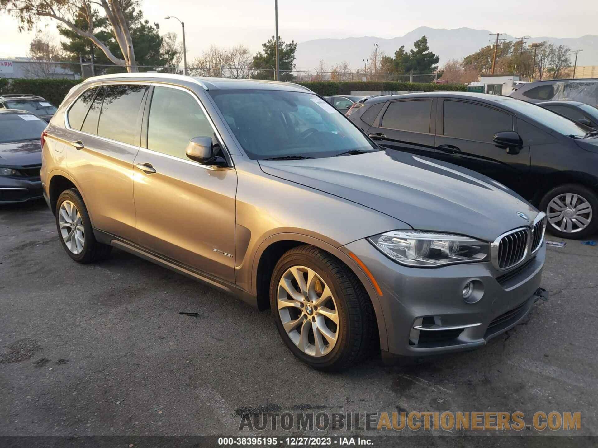 5UXKR2C5XF0H35435 BMW X5 2015