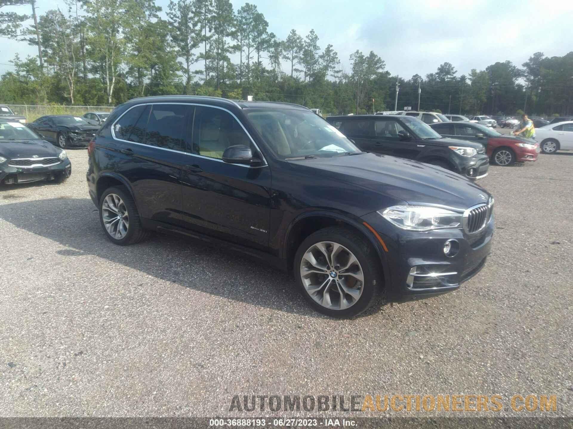 5UXKR2C5XF0H41526 BMW X5 2015