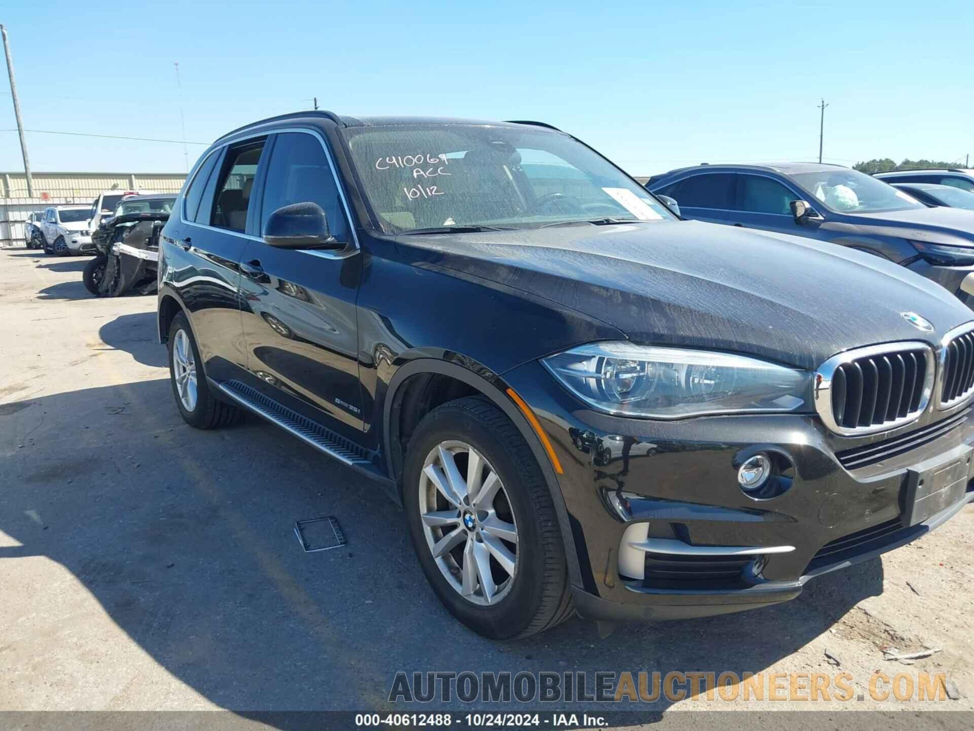 5UXKR2C5XF0H41557 BMW X5 2015