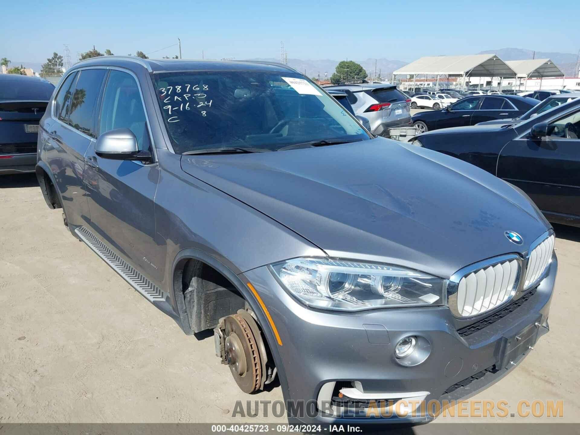 5UXKR6C50F0J78202 BMW X5 2015