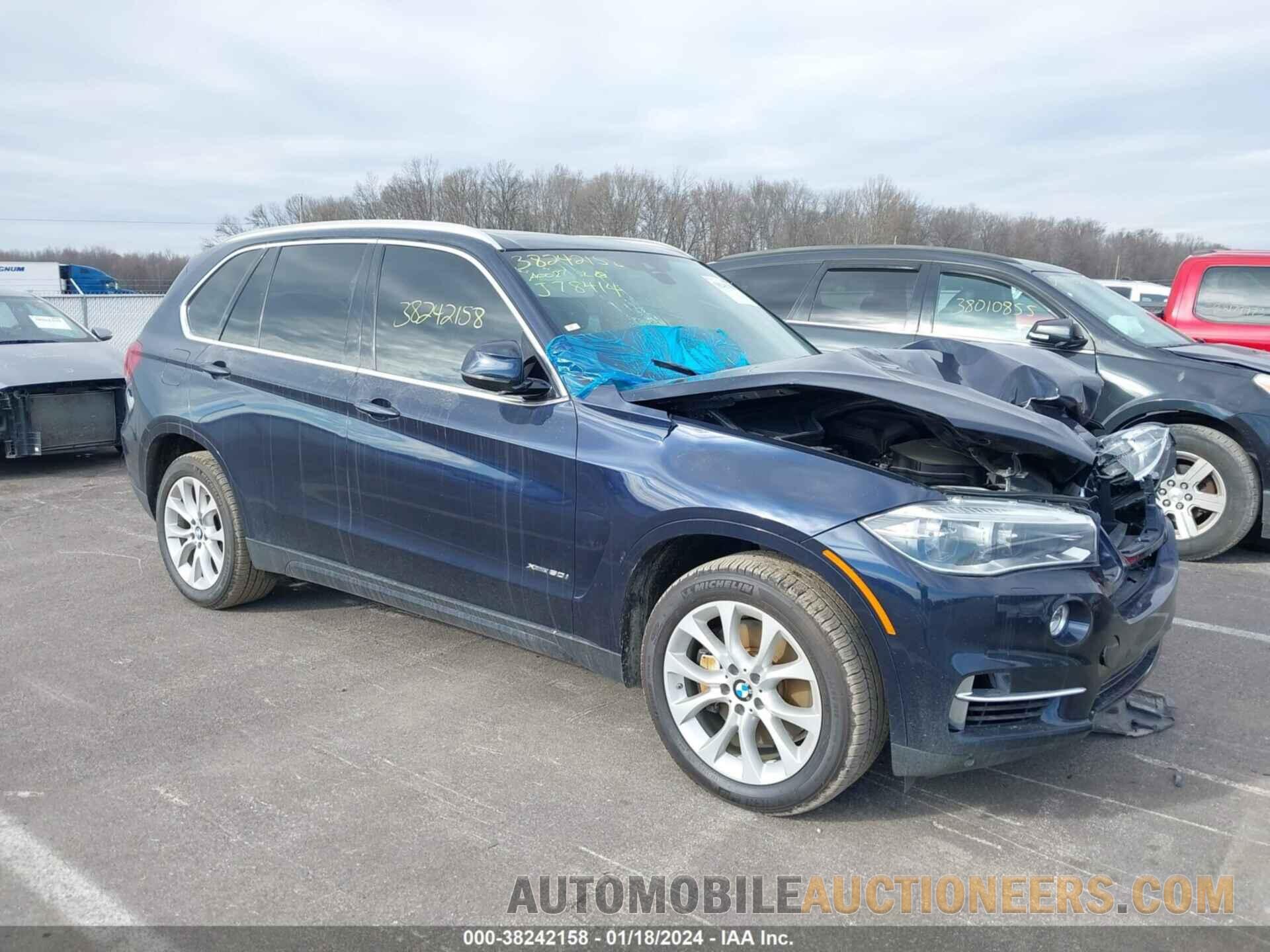 5UXKR6C54F0J78414 BMW X5 2015