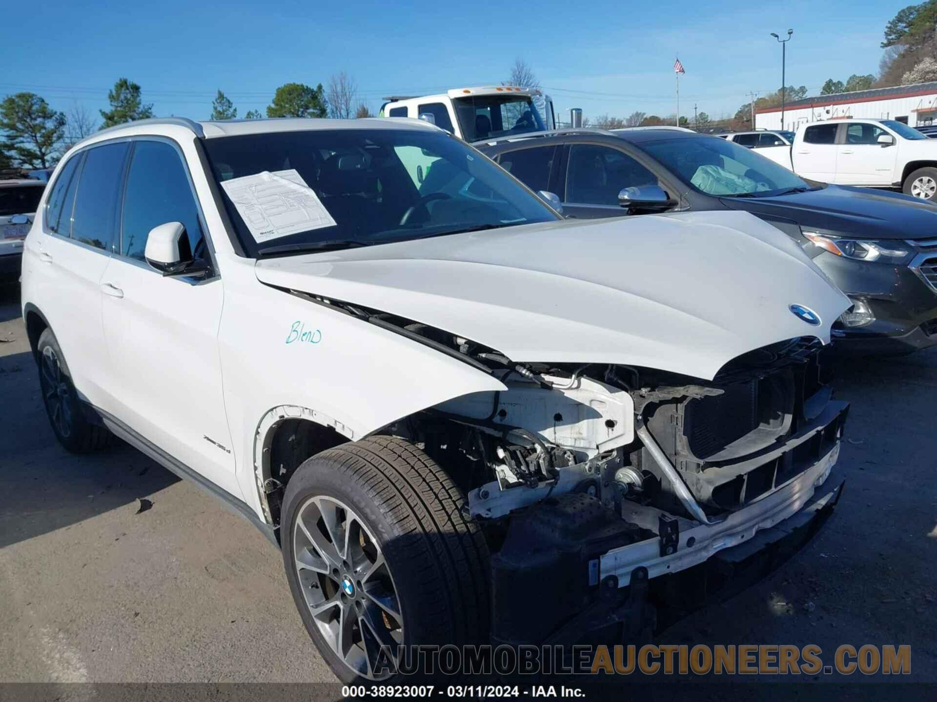 5UXKS4C33H0Y16405 BMW X5 2017