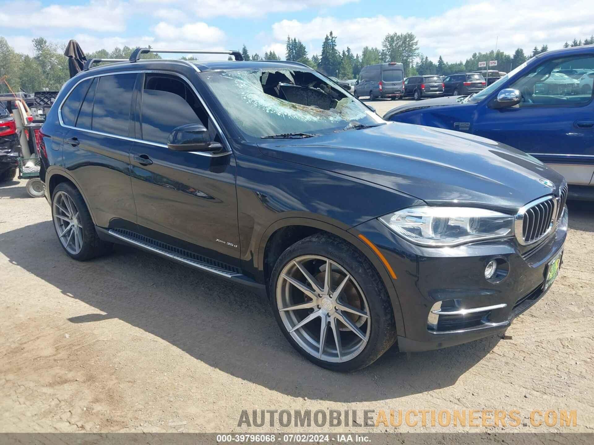 5UXKS4C53F0J97481 BMW X5 2015