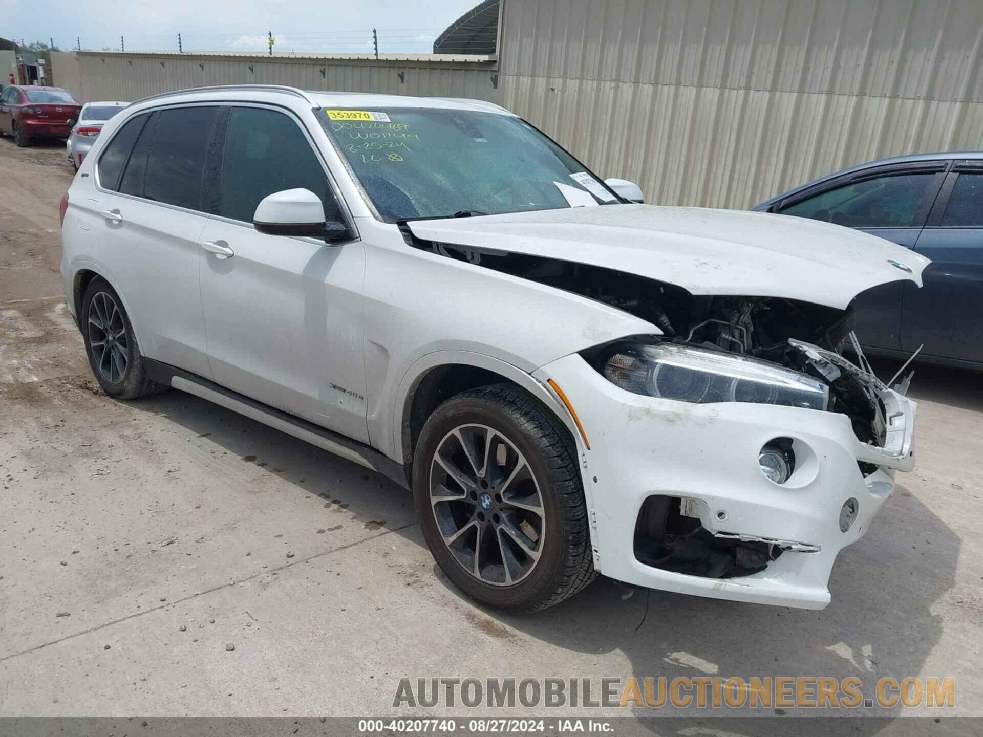 5UXKT0C53J0W01149 BMW X5 EDRIVE 2018