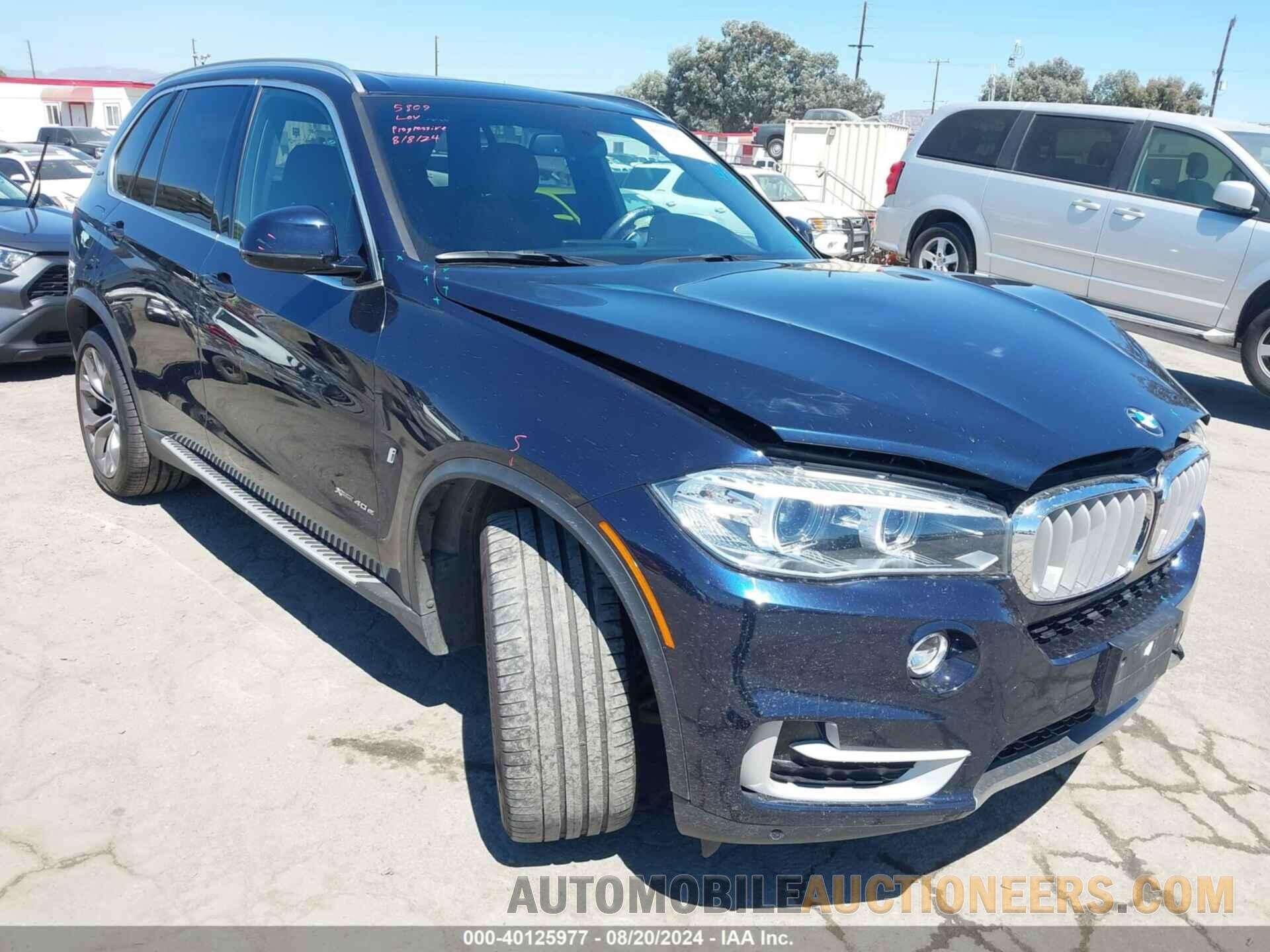 5UXKT0C55J0W03517 BMW X5 EDRIVE 2018