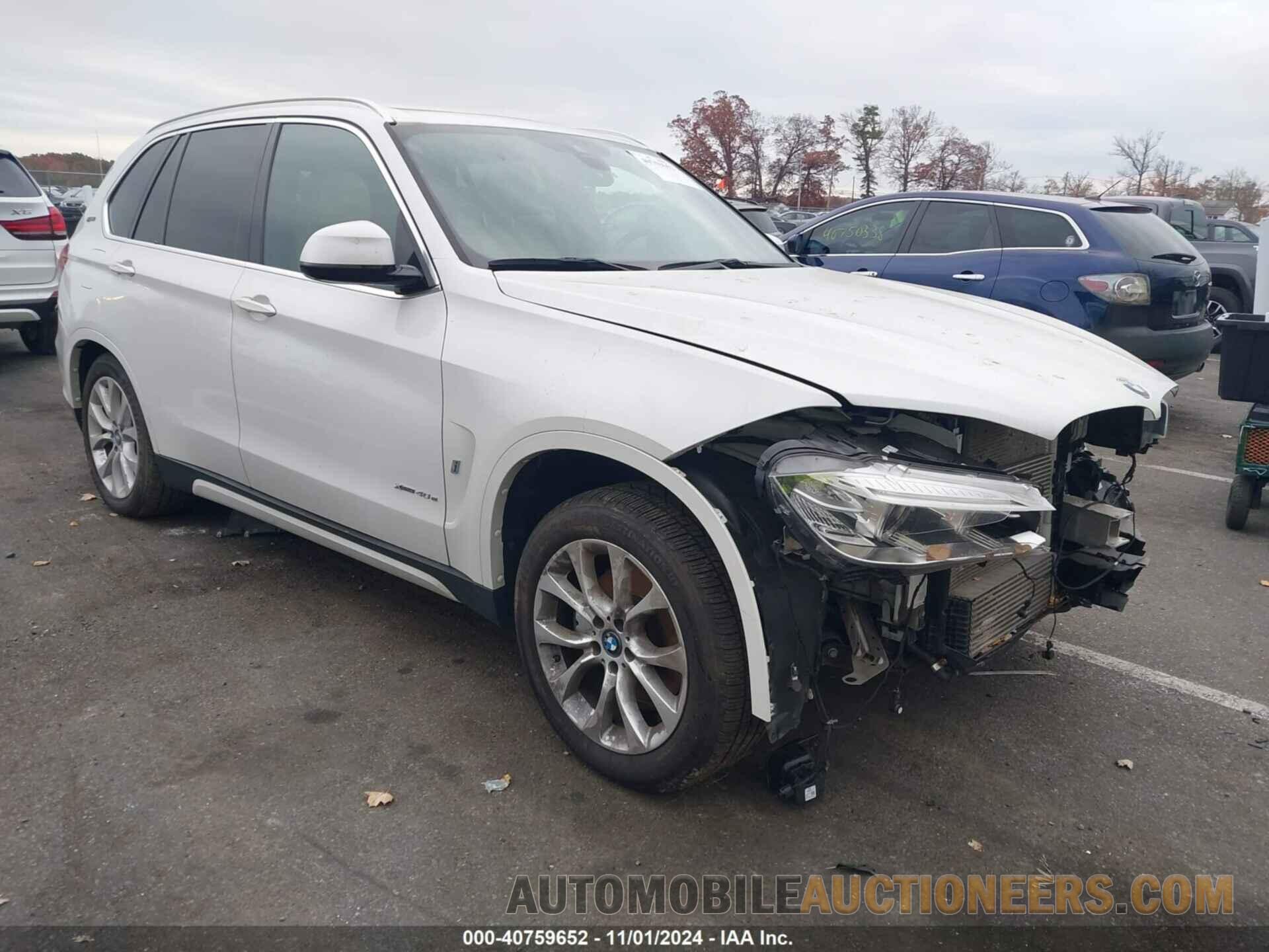 5UXKT0C56J0V99526 BMW X5 EDRIVE 2018