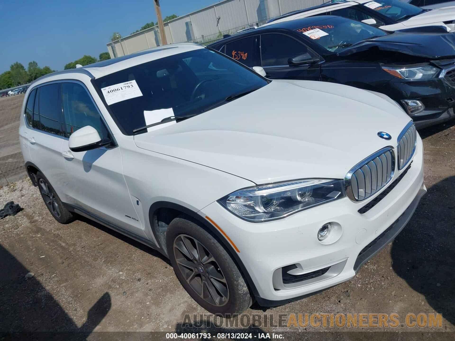 5UXKT0C57J0W00280 BMW X5 EDRIVE 2018