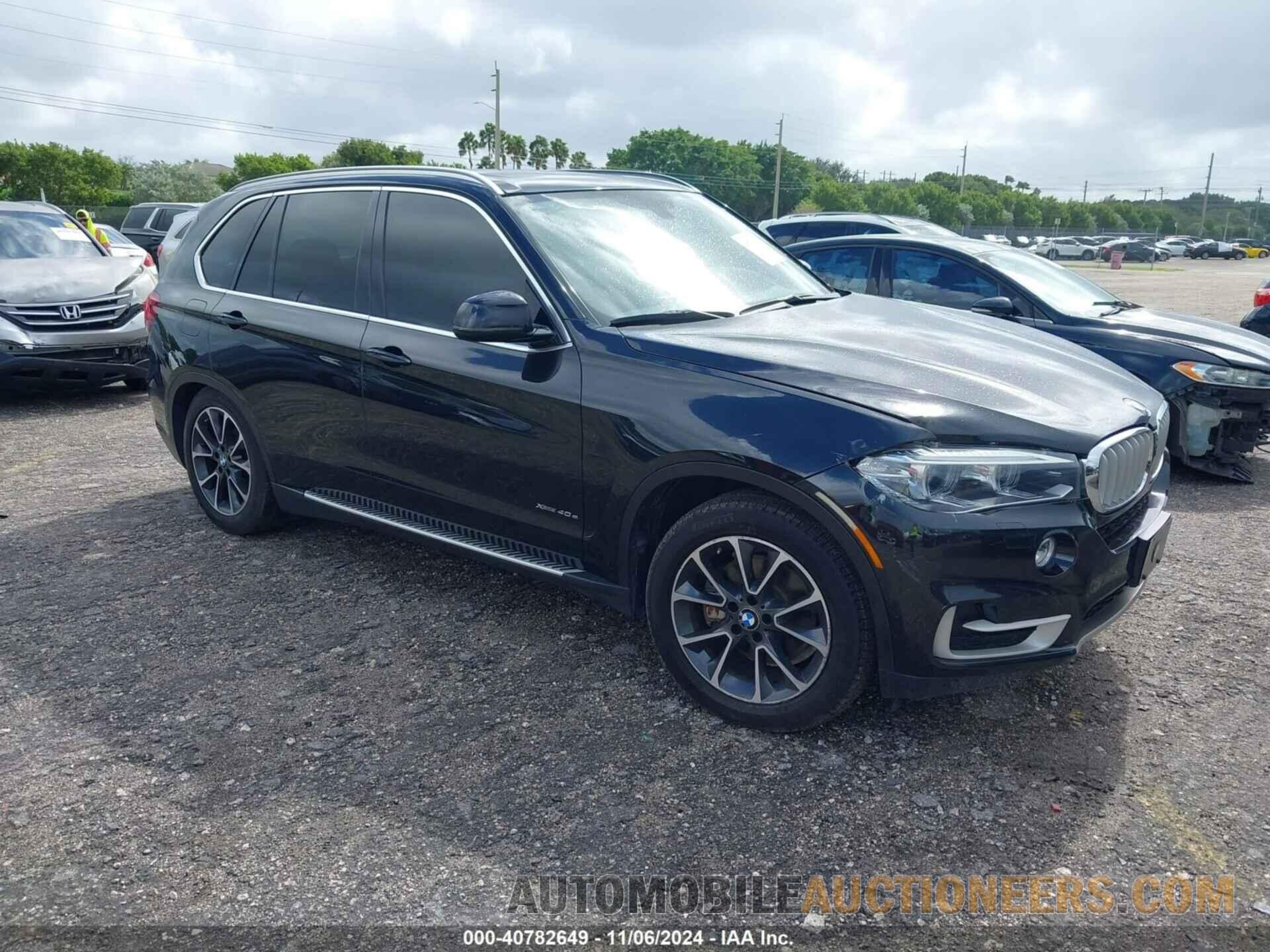 5UXKT0C59G0S78847 BMW X5 EDRIVE 2016