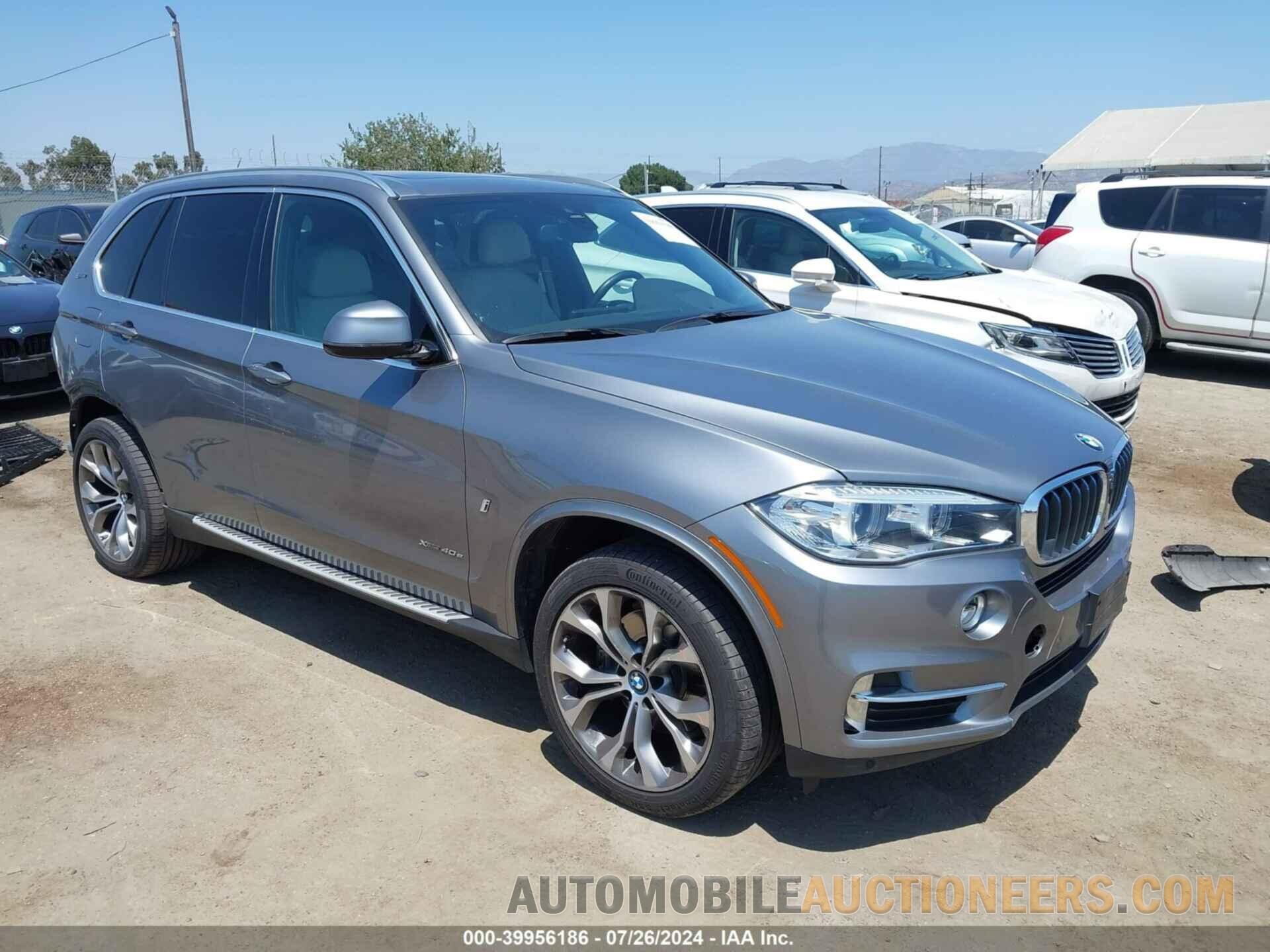 5UXKT0C59J0V99827 BMW X5 EDRIVE 2018