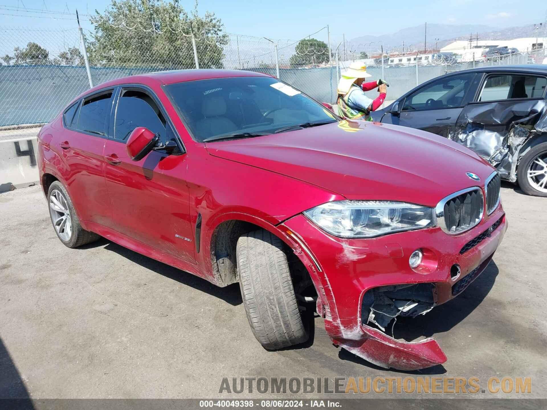 5UXKU0C30H0G69210 BMW X6 2017