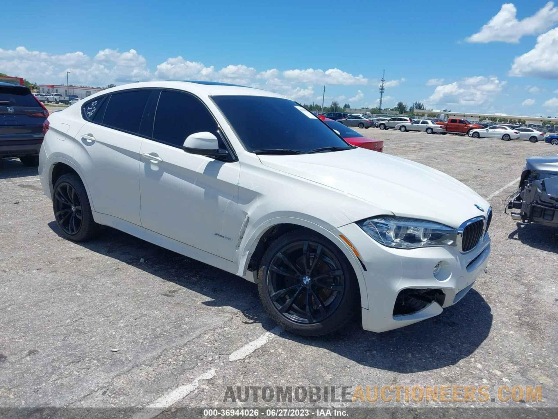 5UXKU0C34H0G69405 BMW X6 2017