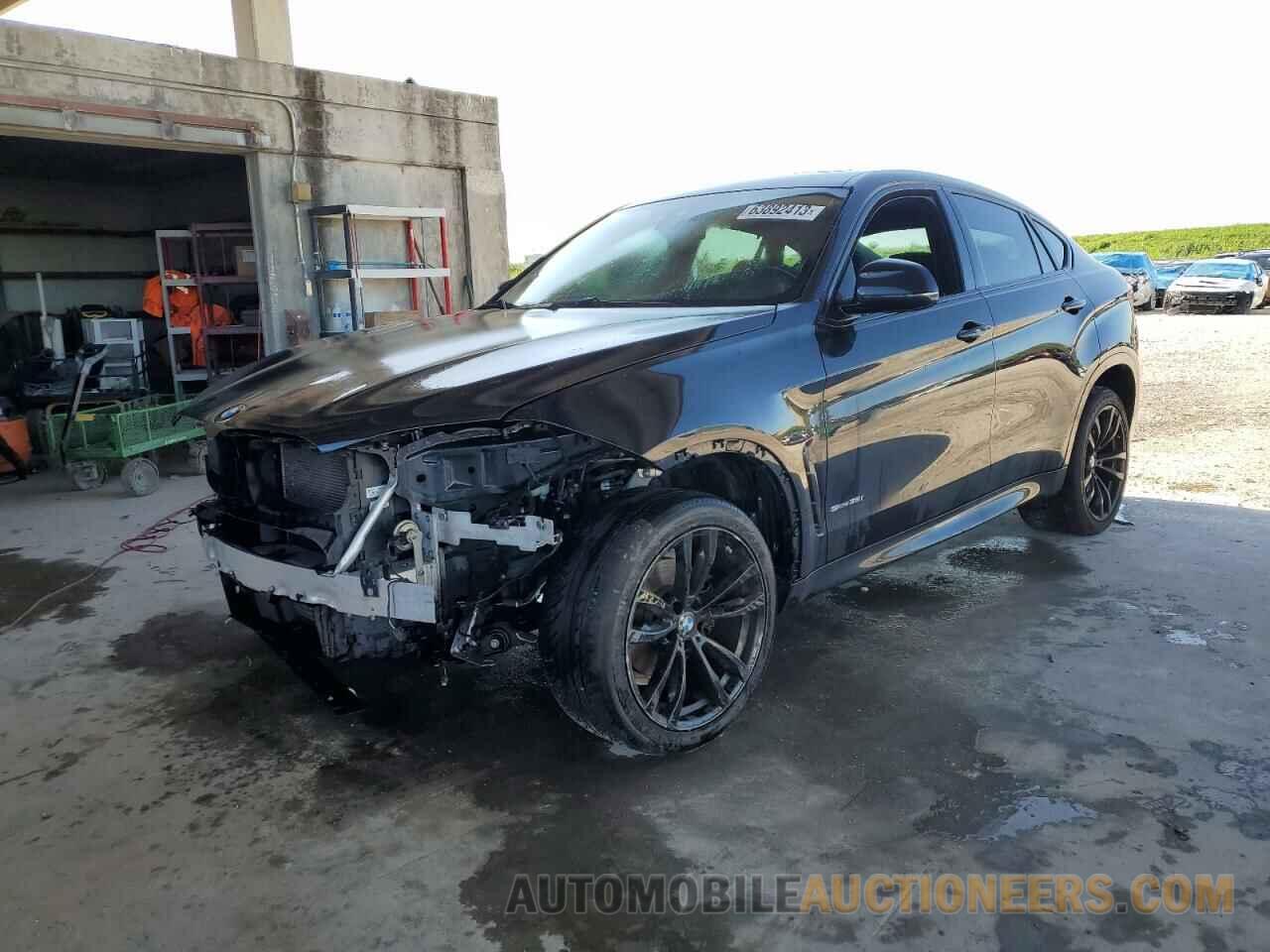 5UXKU0C35H0G69445 BMW X6 2017