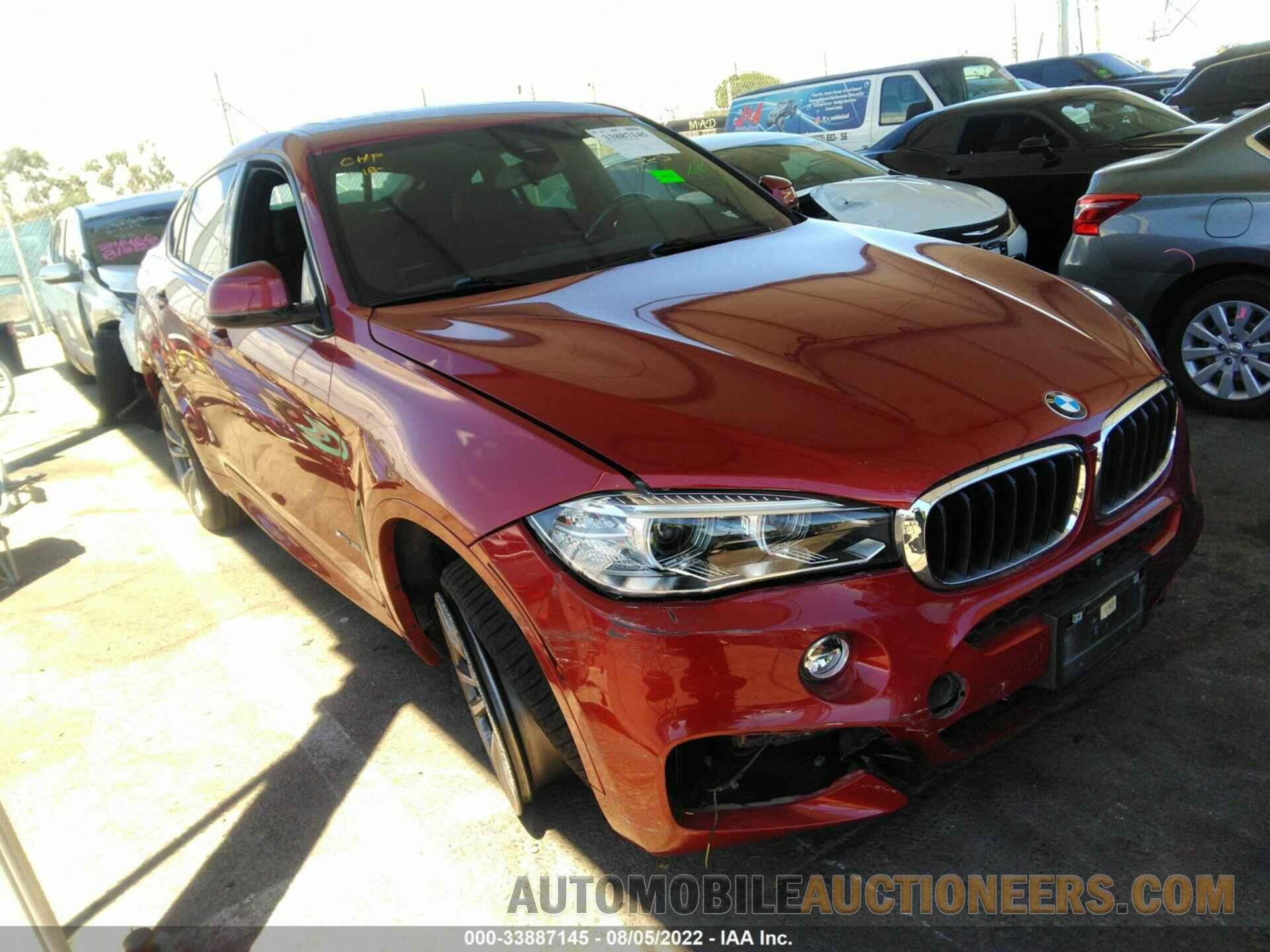 5UXKU0C36H0G57465 BMW X6 2017