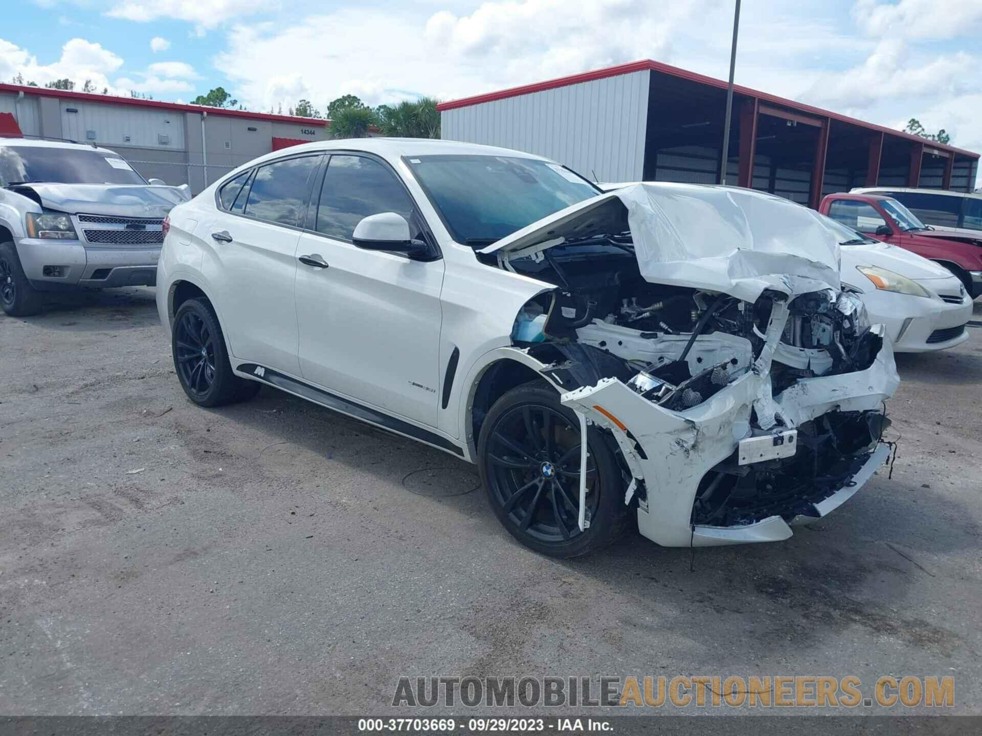 5UXKU0C3XH0F99800 BMW X6 2017