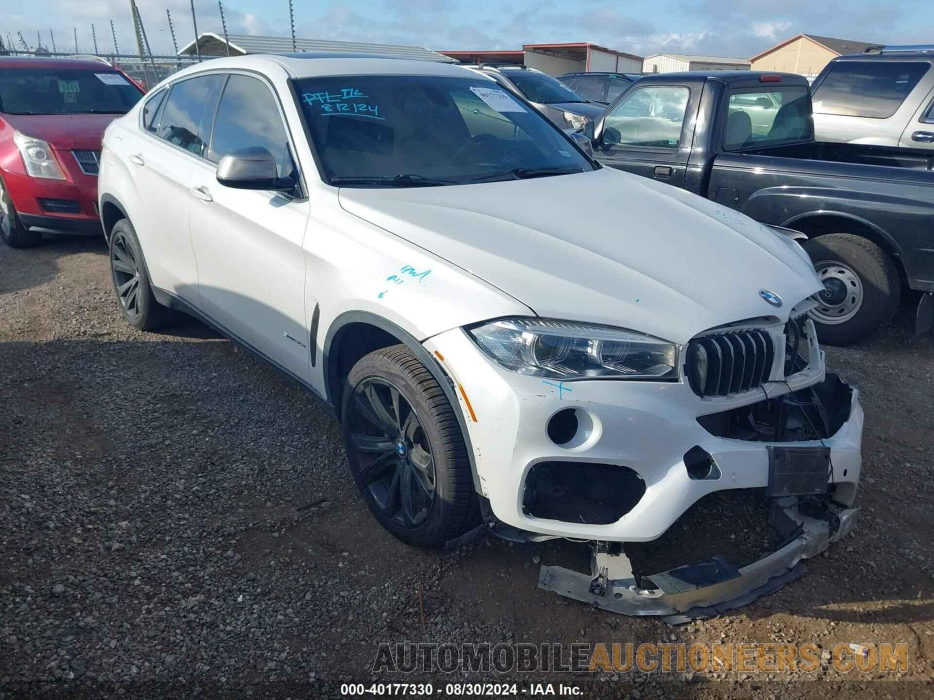 5UXKU0C3XH0G69361 BMW X6 2017