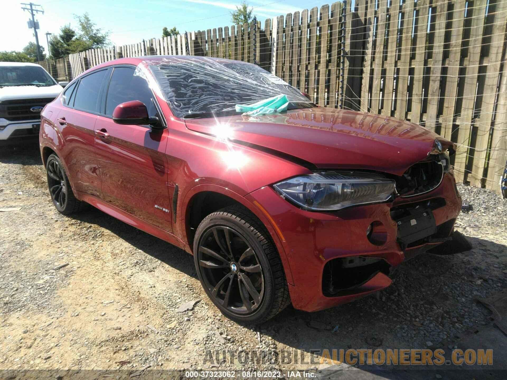 5UXKU0C51J0G81423 BMW X6 2018