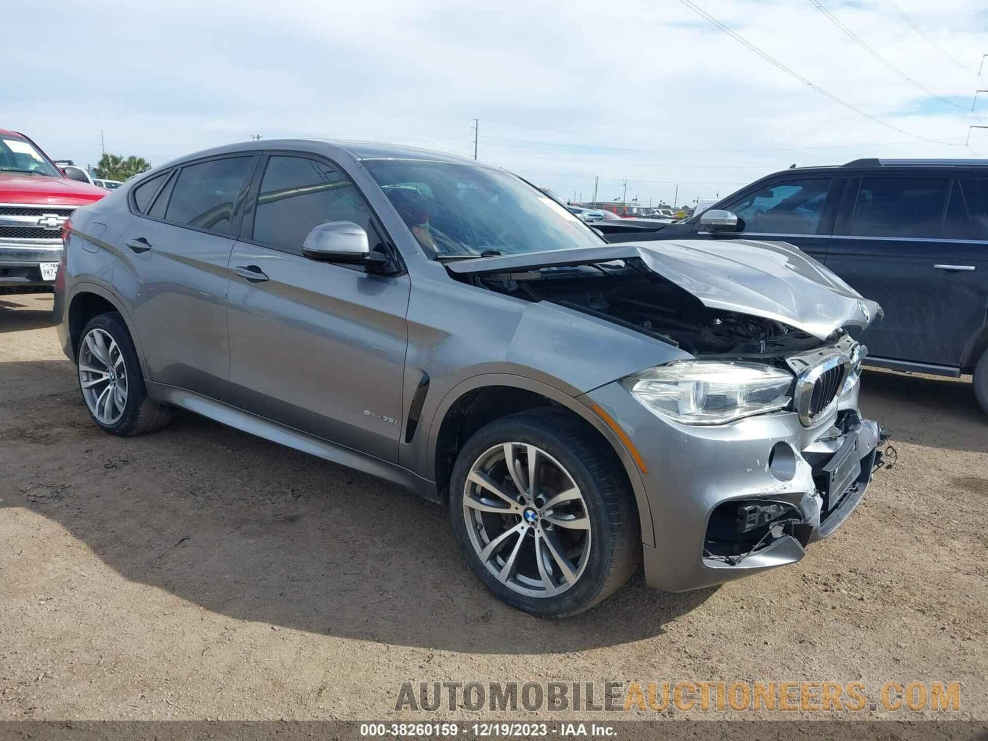 5UXKU0C52G0F92520 BMW X6 2016