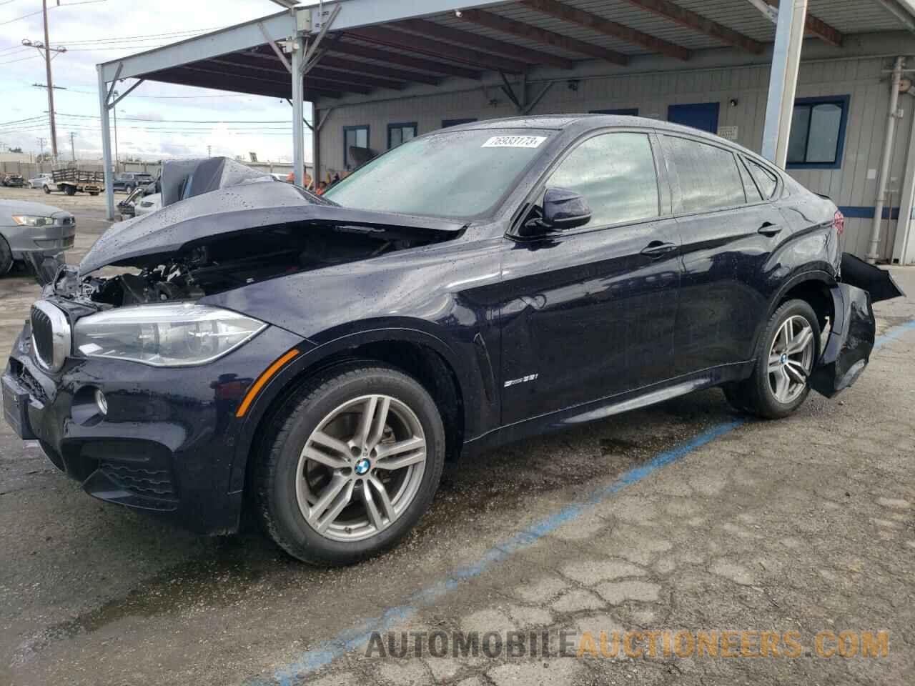 5UXKU0C54J0G80721 BMW X6 2018